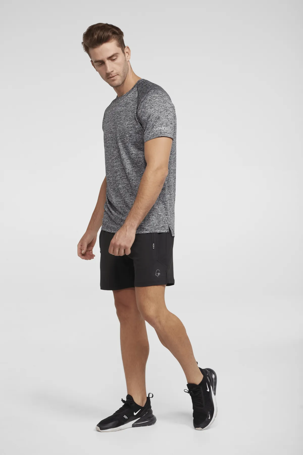 All Day Every Day Tee - Static Grey