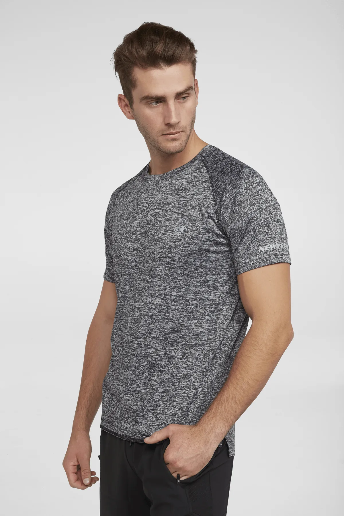 All Day Every Day Tee - Static Grey