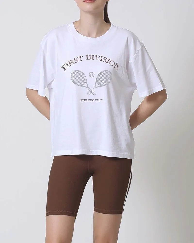 Athletic Club Tee - Beige