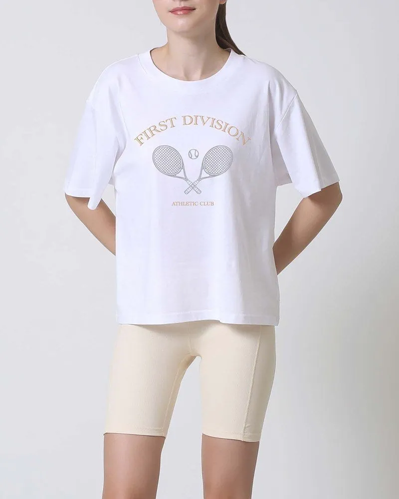 Athletic Club Tee - Pink