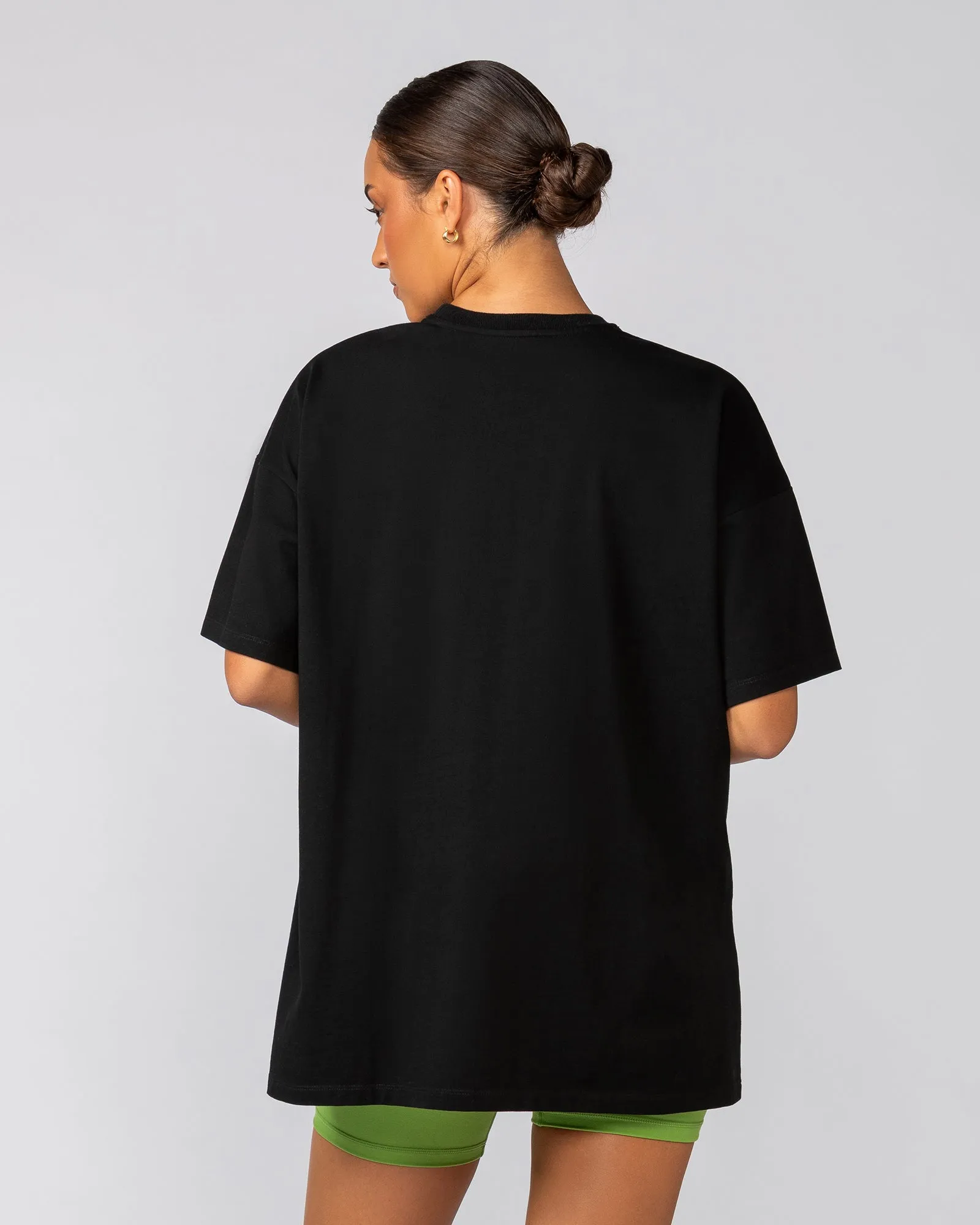 Athletics Oversized Tee - Black