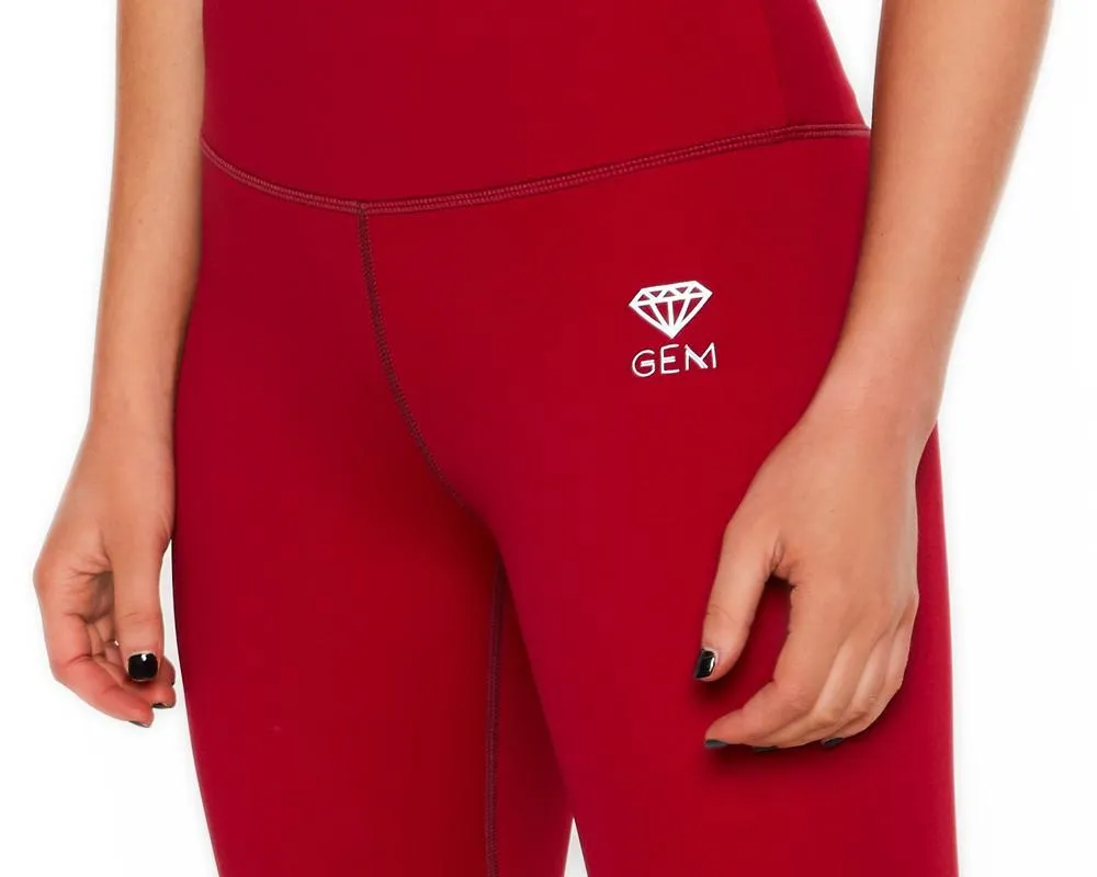 Ava??s 7/8th Tights (Red)