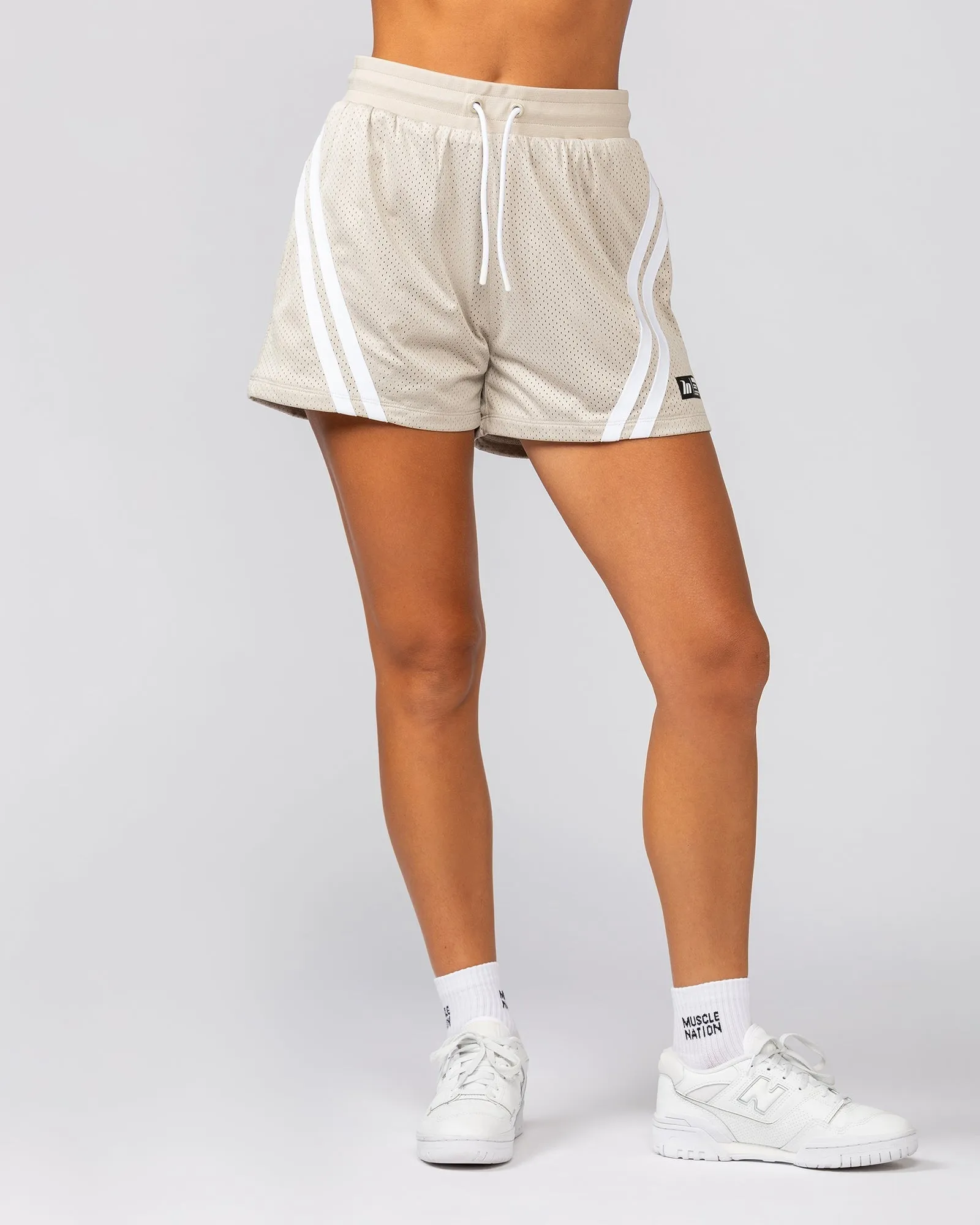 Baller 3" Shorts - Stone