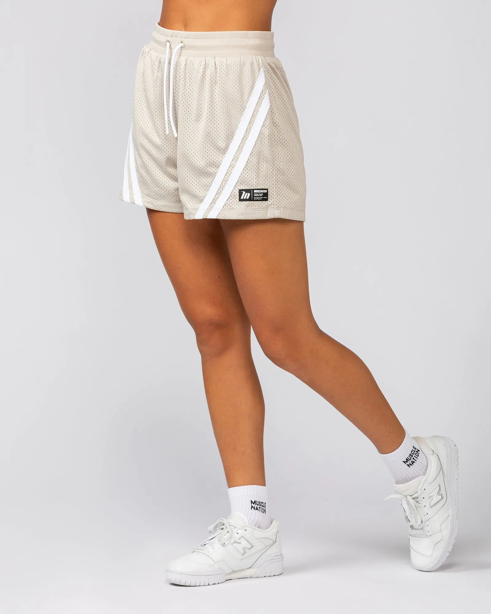 Baller 3" Shorts - Stone