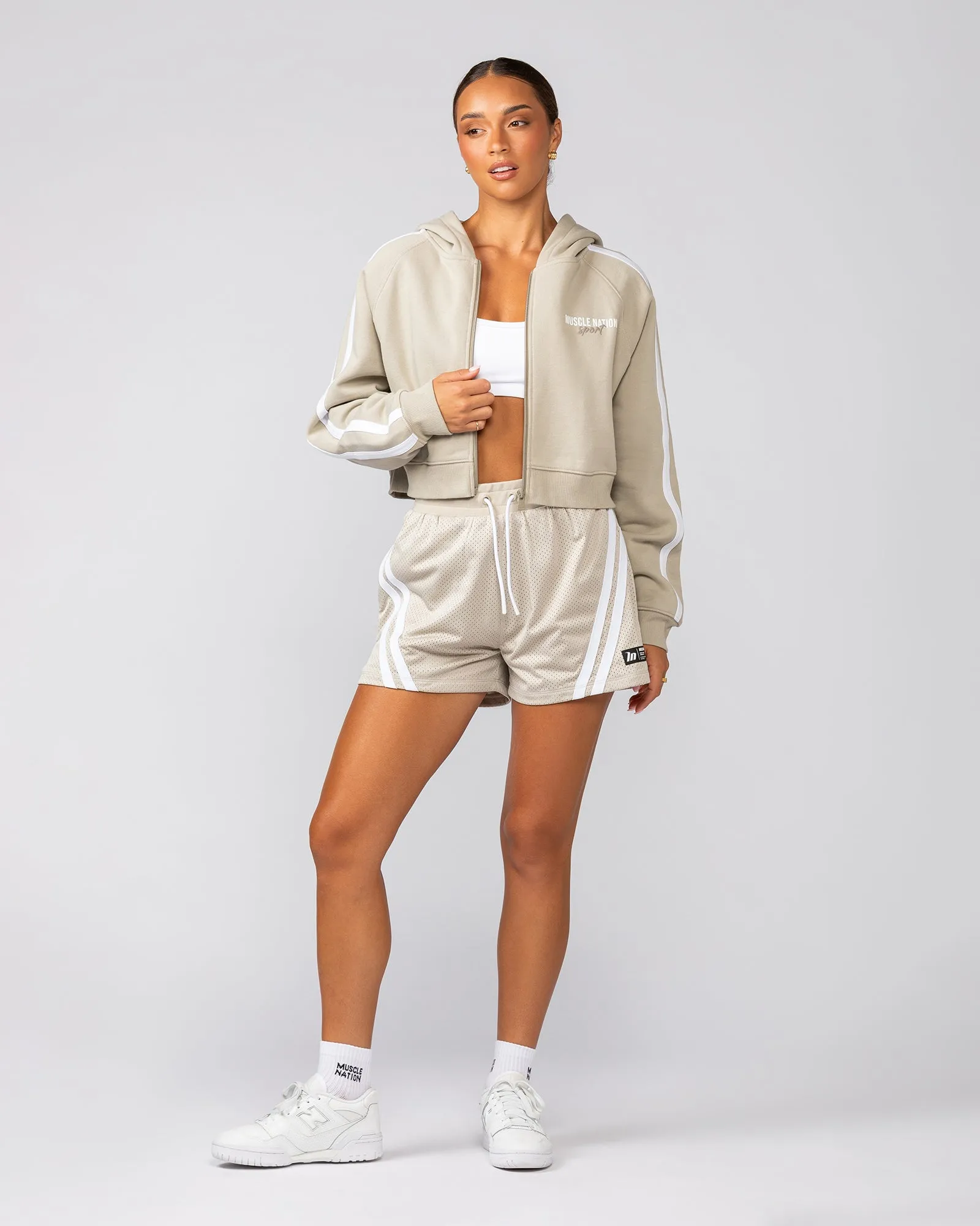 Baller 3" Shorts - Stone