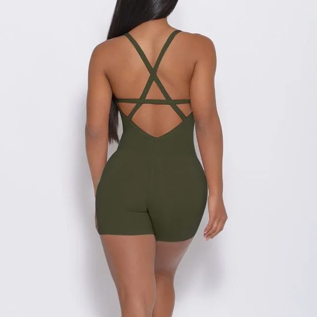 Baller Babe Jumpsuit One Piece Shorts