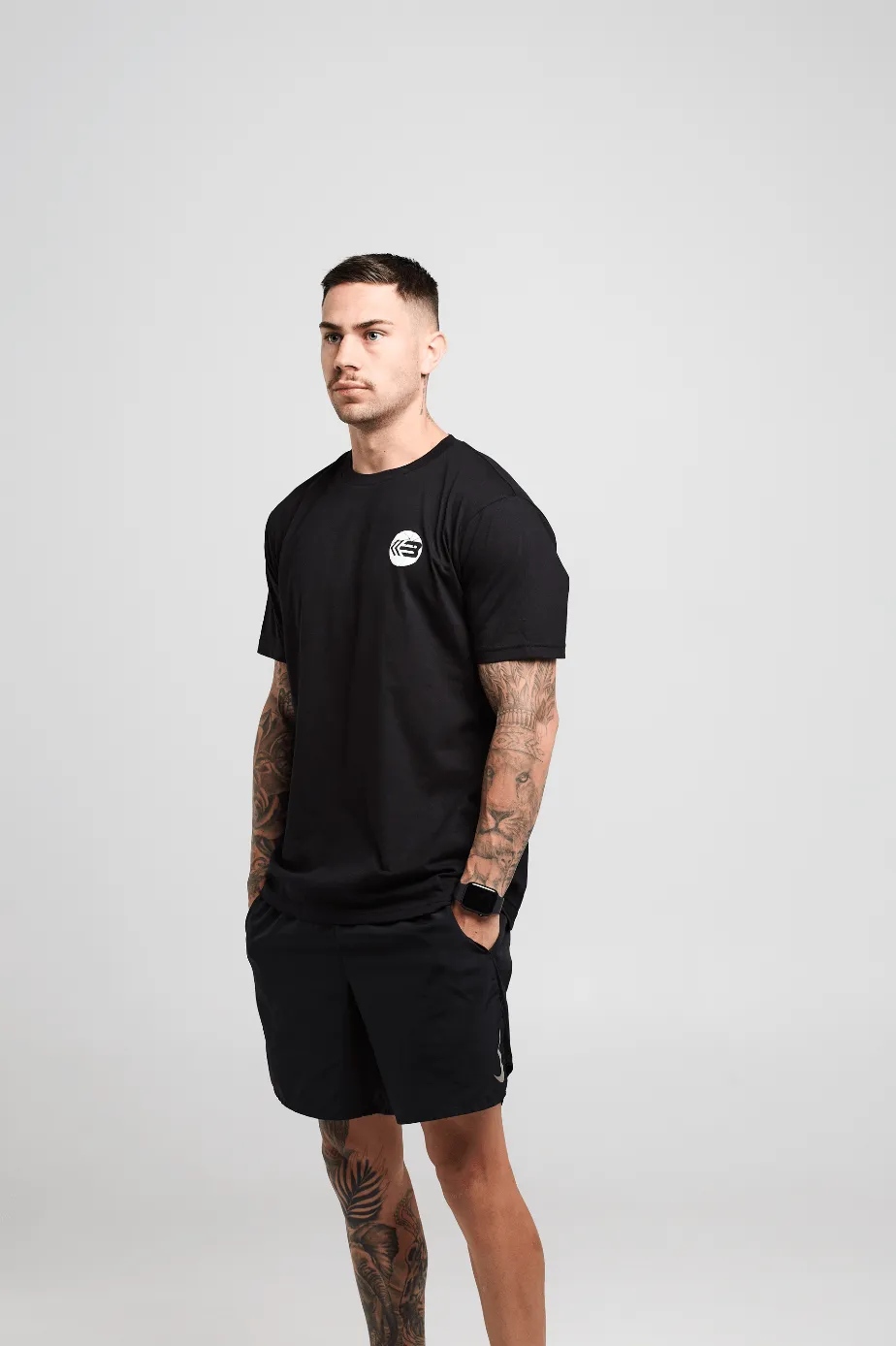 Baller Organic Cotton Tee - Black