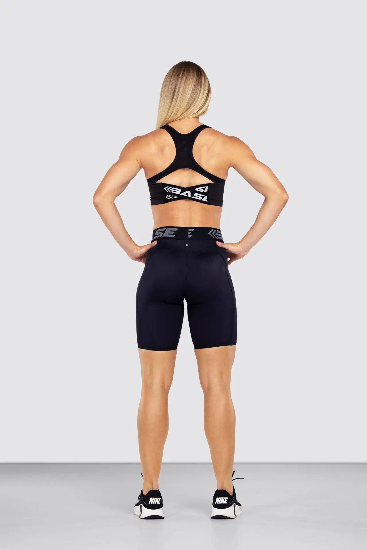 BASE Women's Eco Compression Short - Black