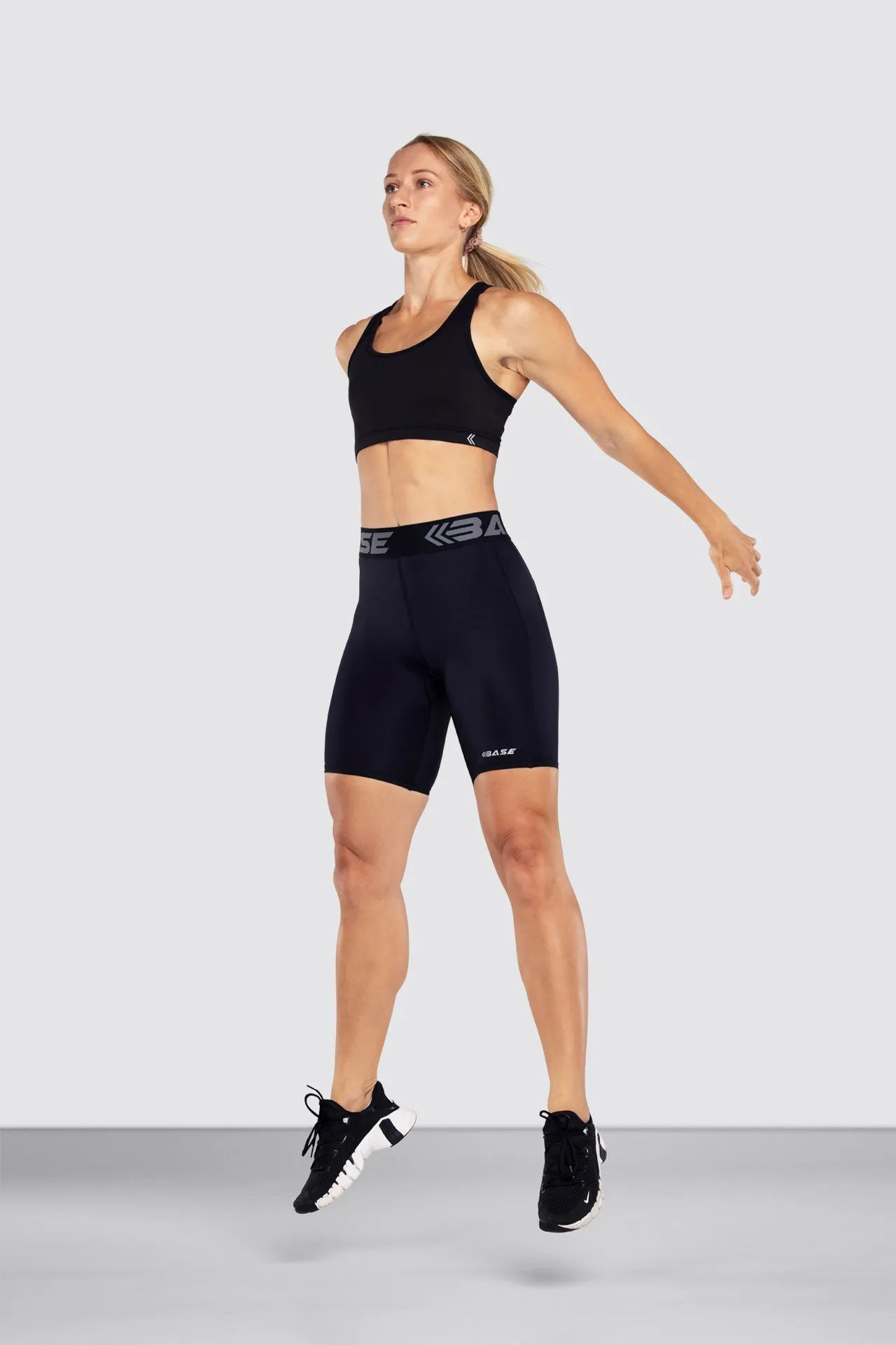 BASE Women's Eco Compression Short - Black