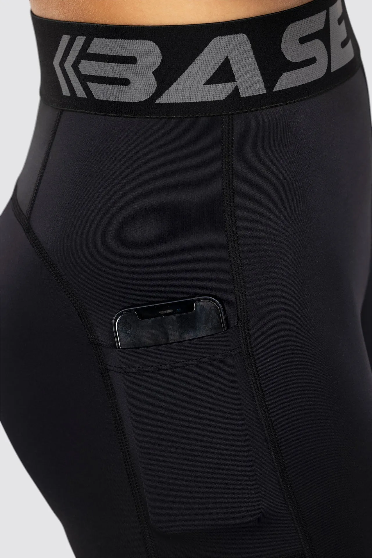 BASE Women's Eco Compression Short - Black