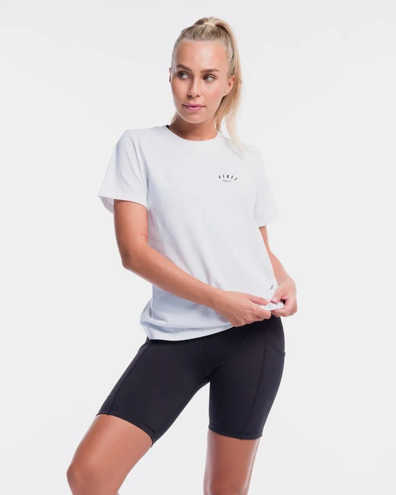 Core Crest Tee - White