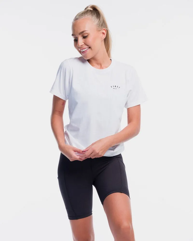 Core Crest Tee - White
