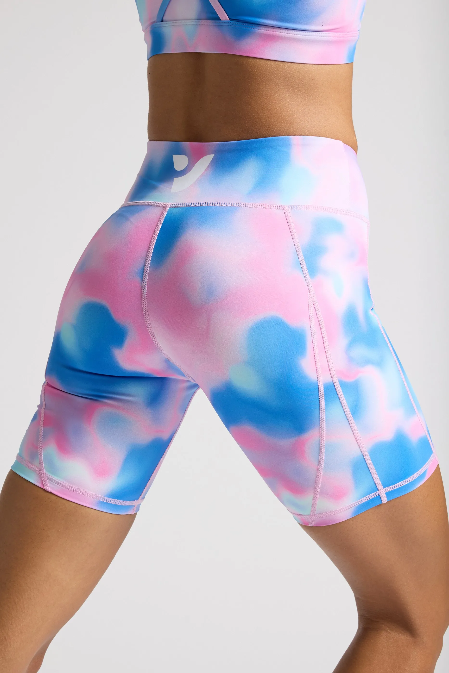 Cotton Candy Biker Shorts 8??