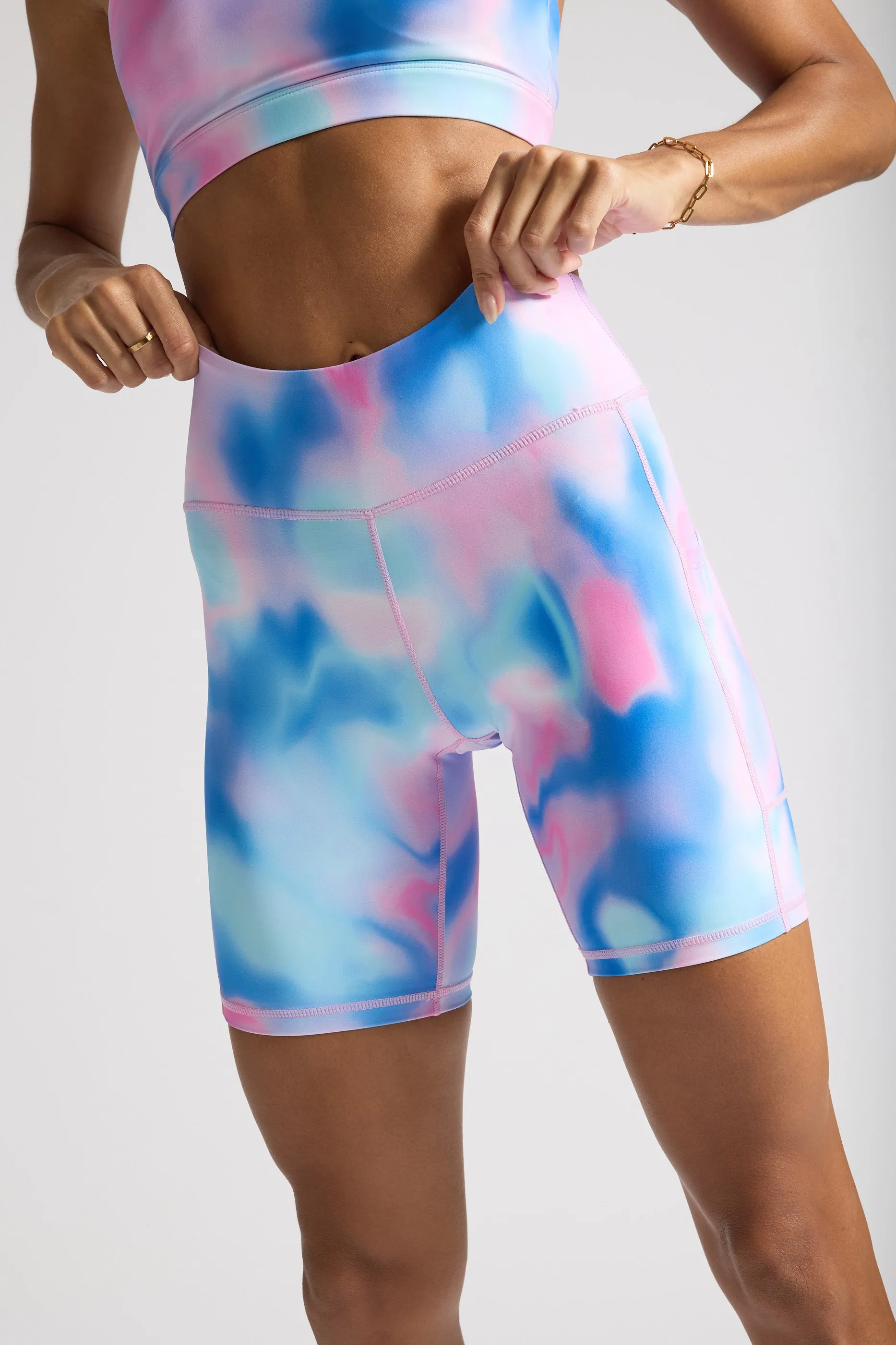 Cotton Candy Biker Shorts 8??