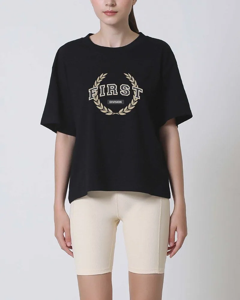 Crest Tee - Black