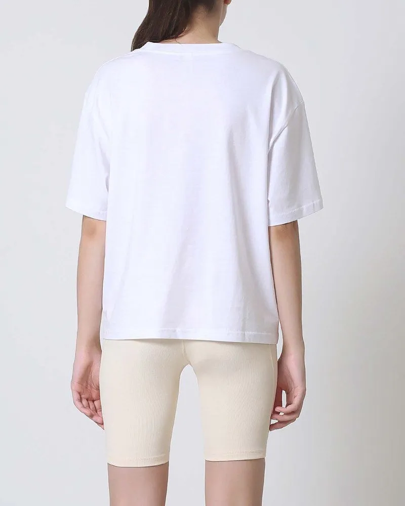 Crest Tee - White