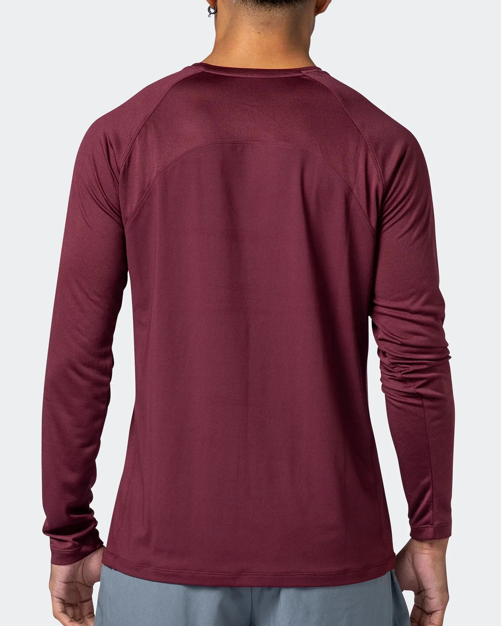 Cross Train Long Sleeve Top - Dark Plum
