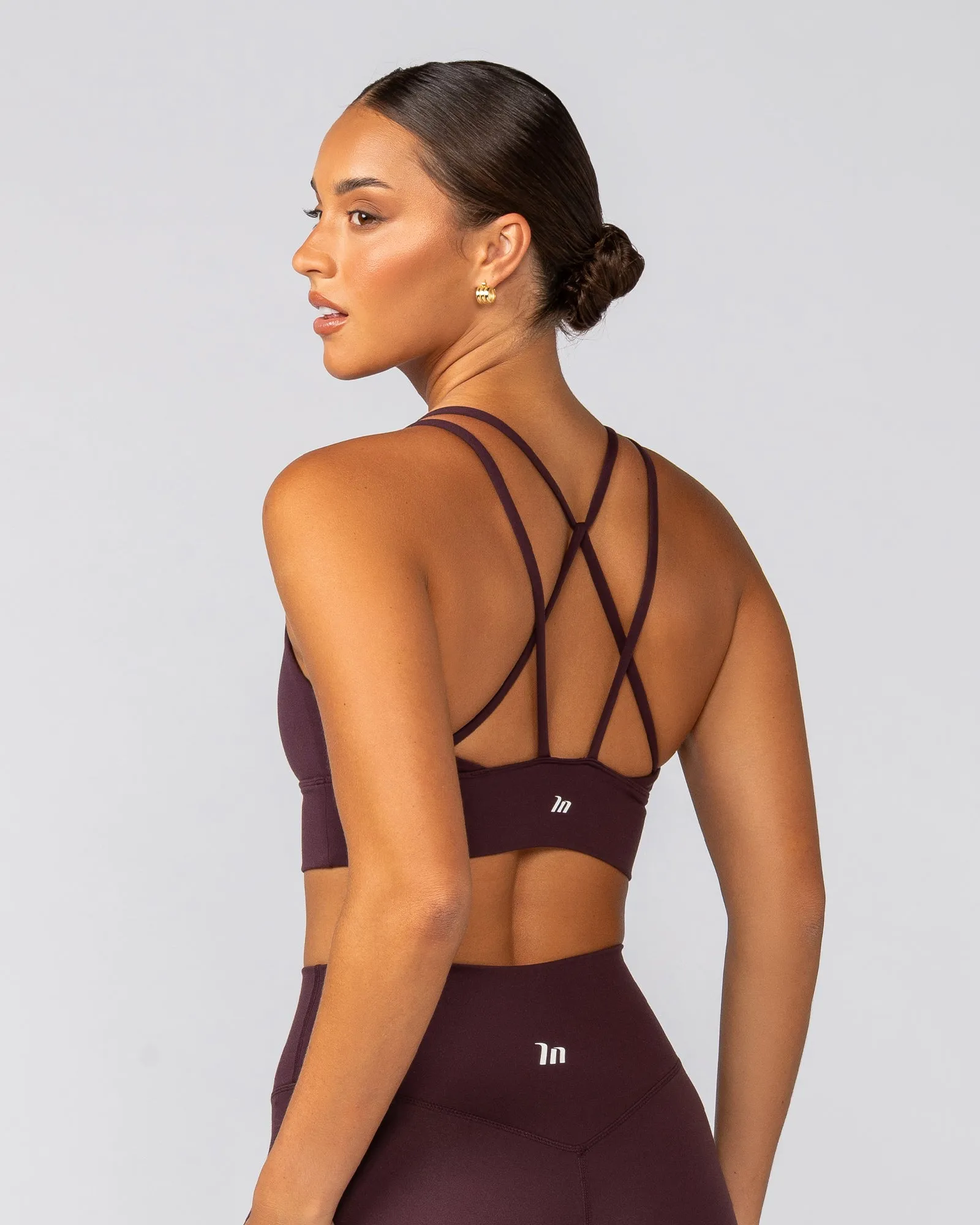 Dash Longline Bra - Fig