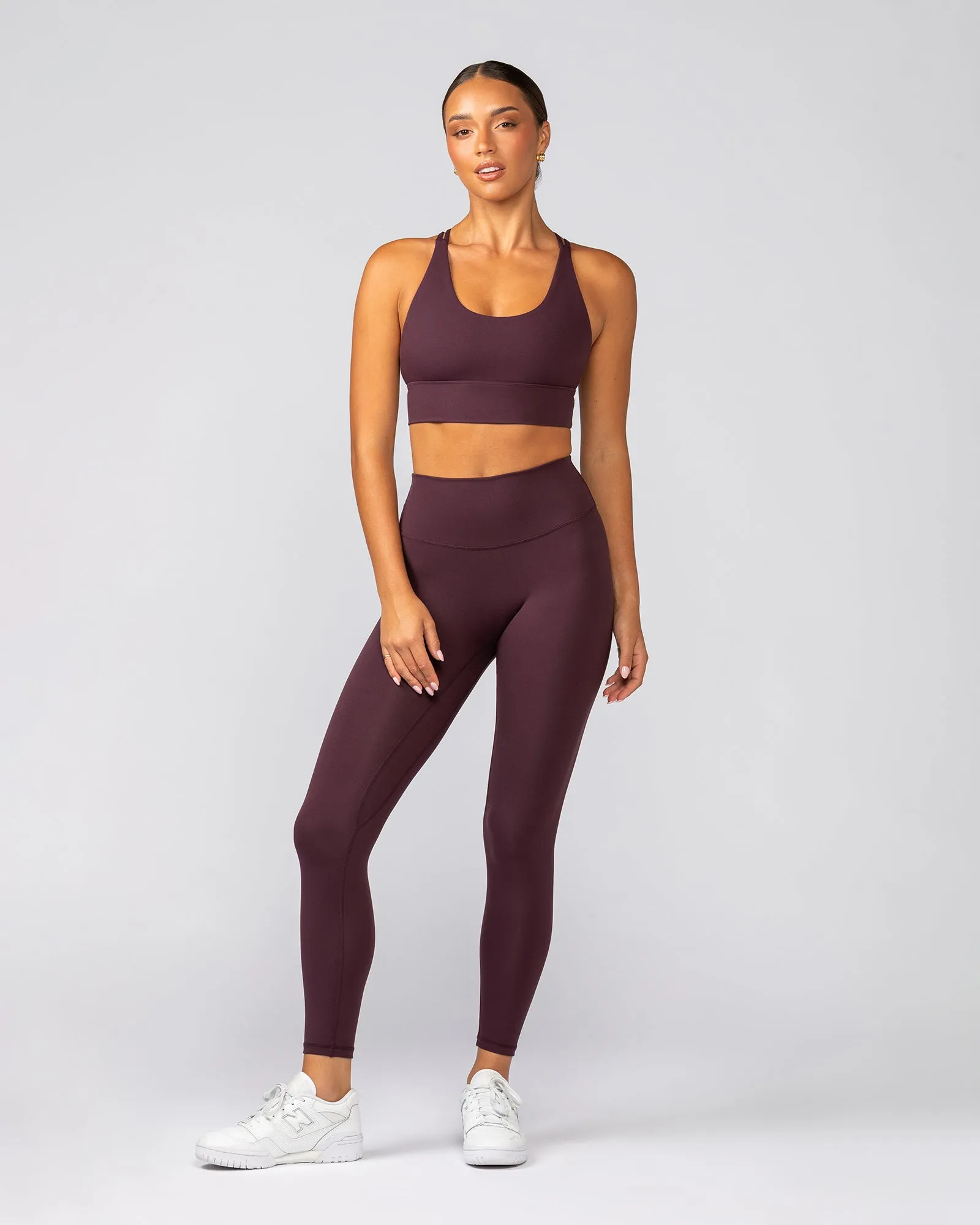 Dash Longline Bra - Fig