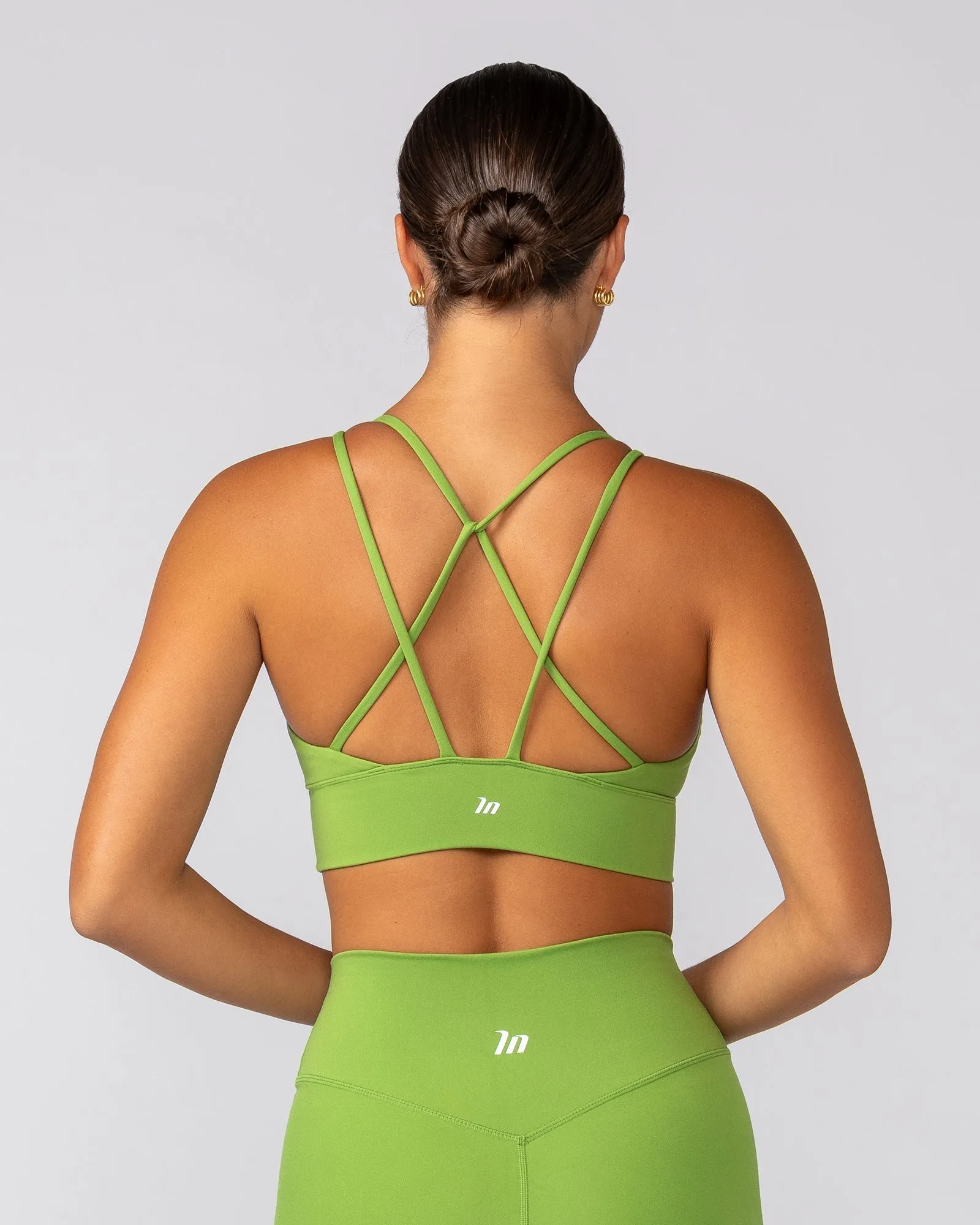 Dash Longline Bra - Kiwifruit