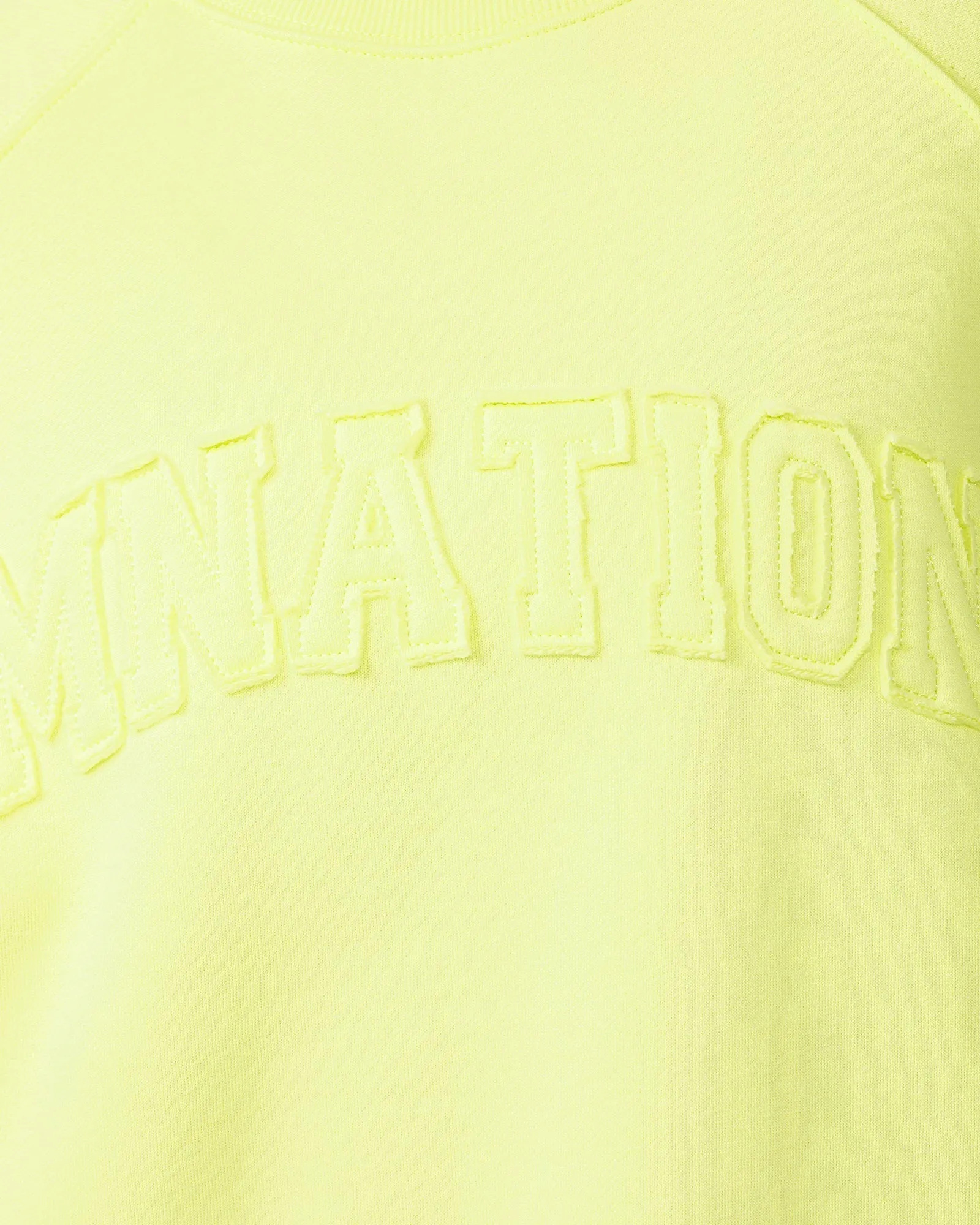Downtime Oversized Pullover - Limeade