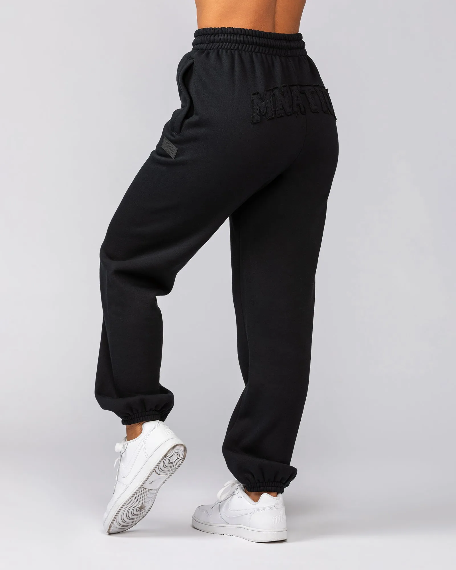 Downtime Slouchy Trackies - Black