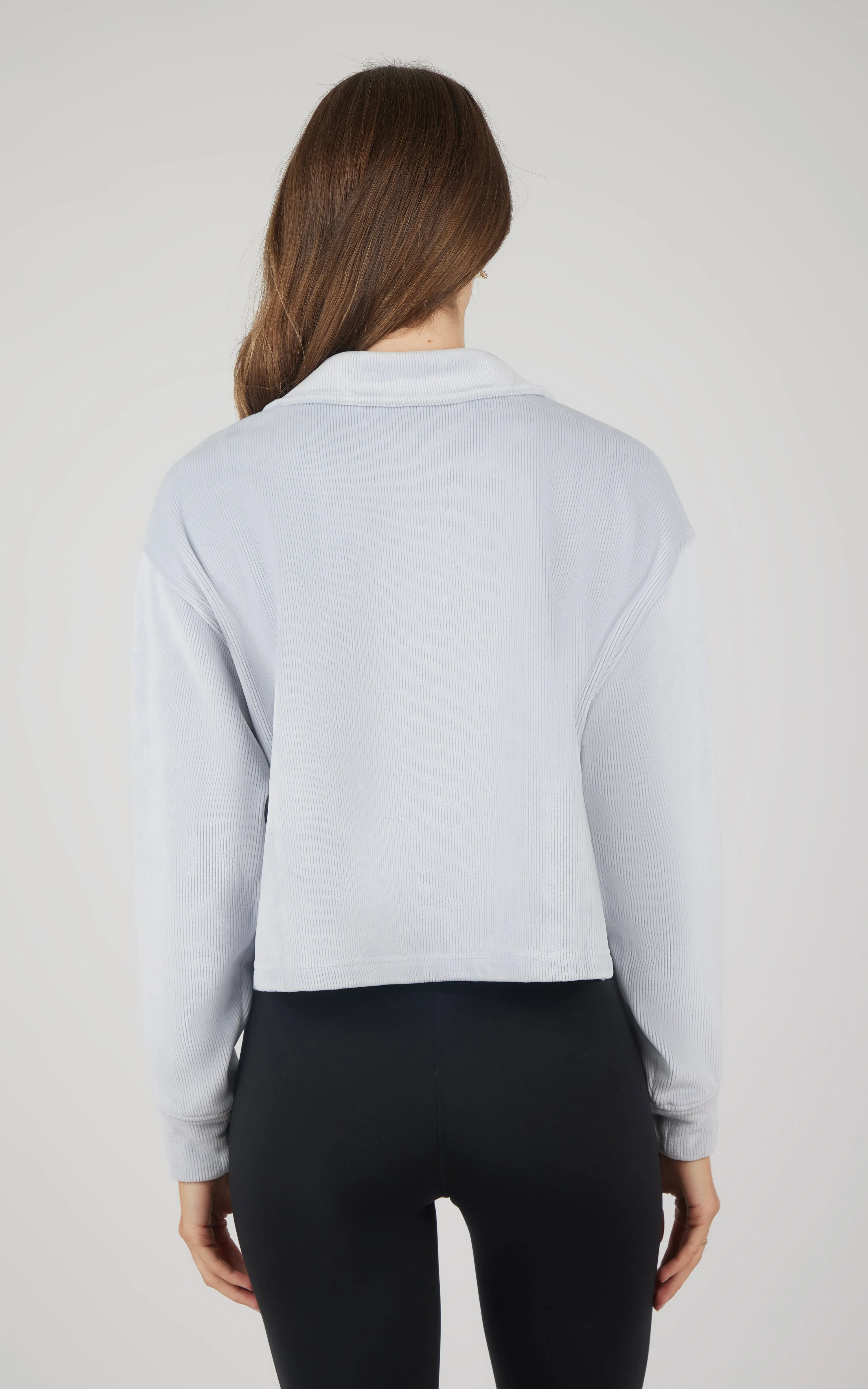 Dreamy Velour Ribbed Shacket