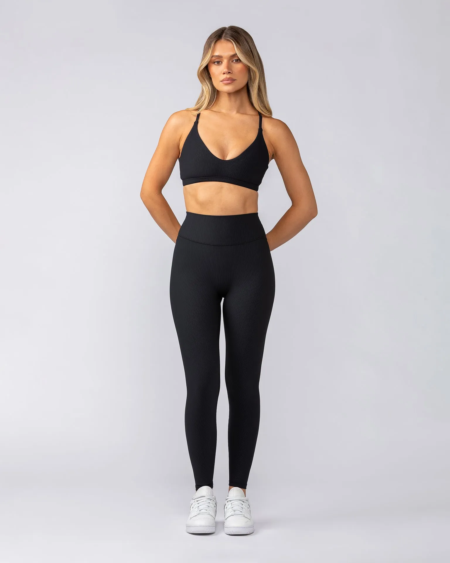 Fantasy Rib Bralette - Black