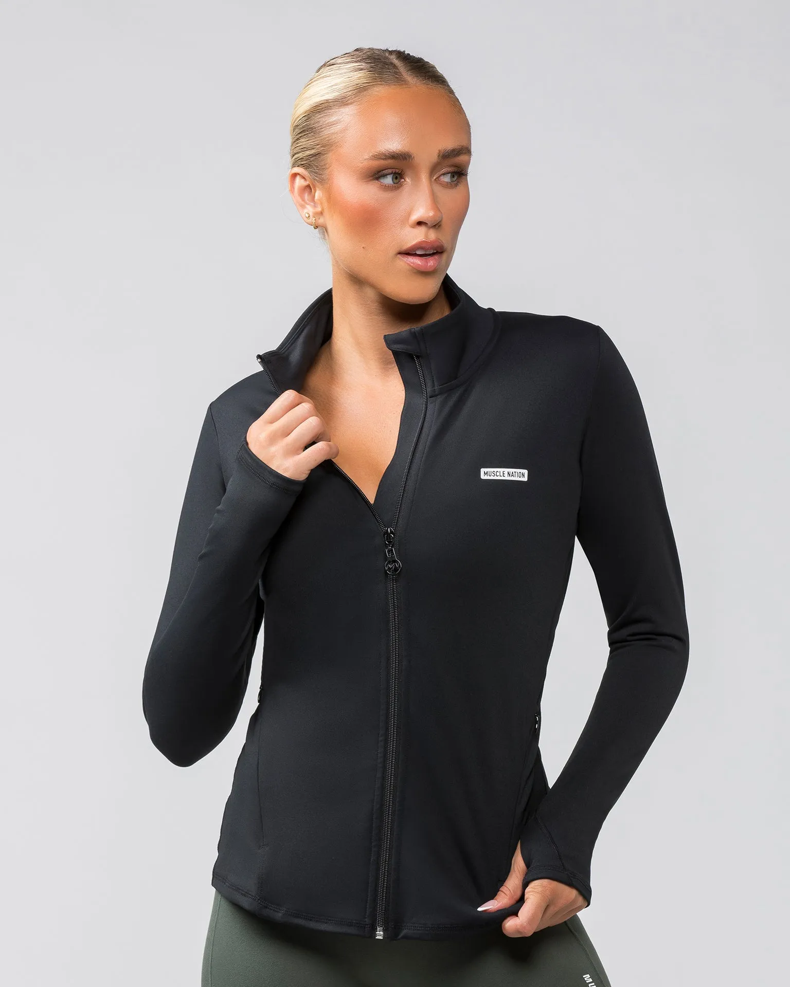 Favourite Zip Through - Black
