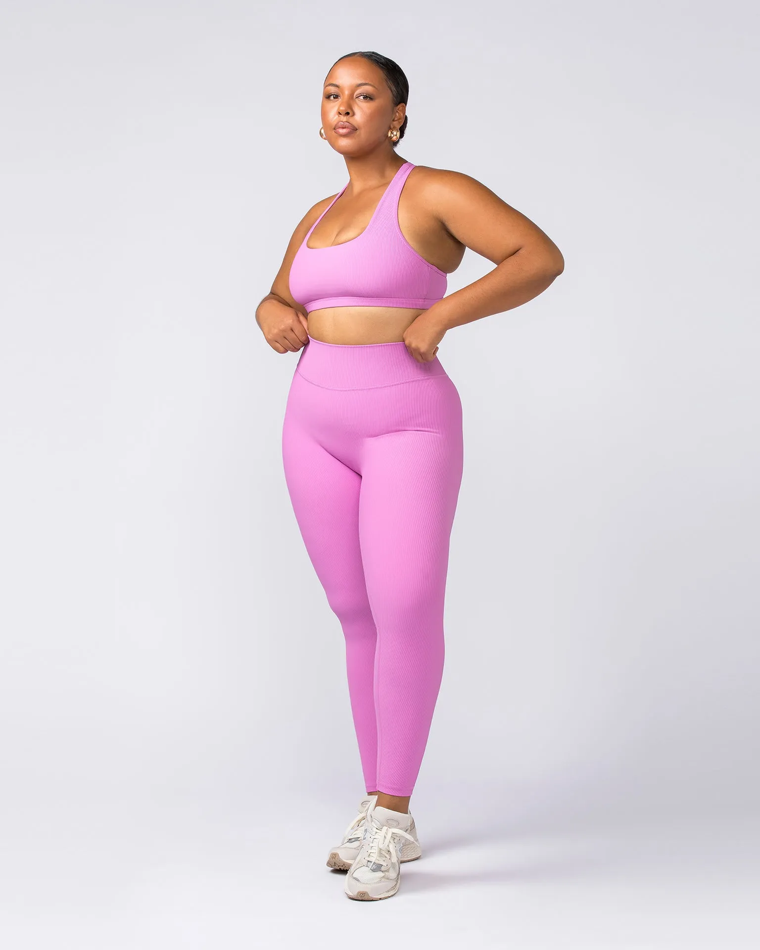 Flex Rib Bra - Fondant Pink