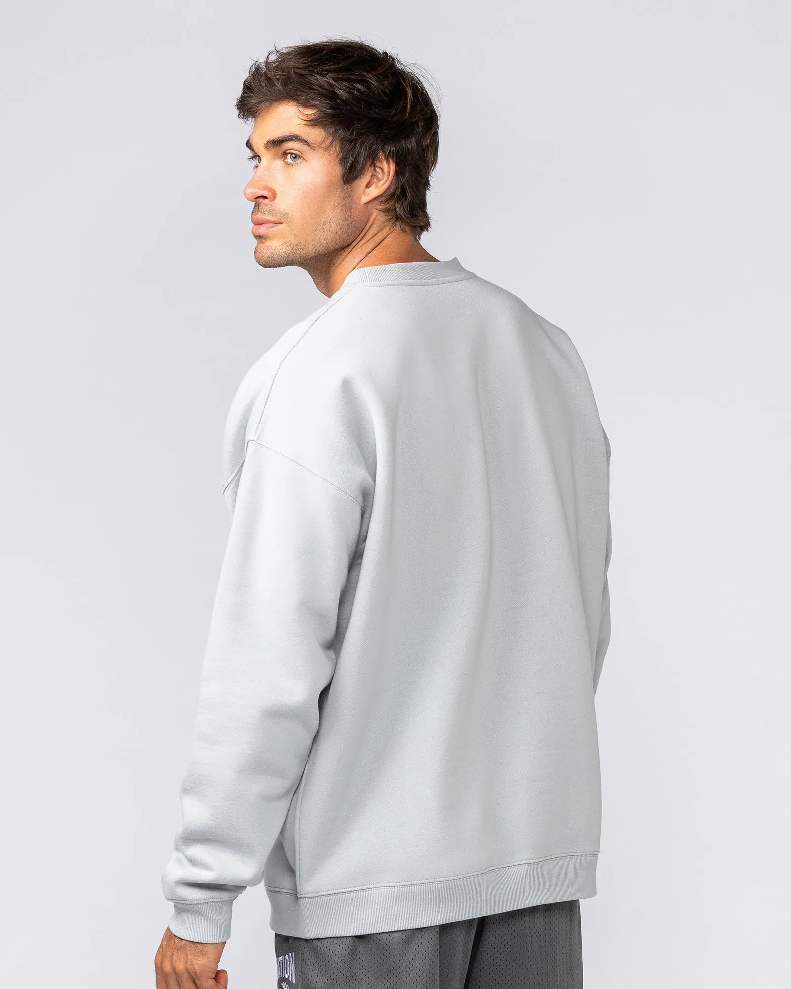 Heritage Crew Pullover - Light Grey