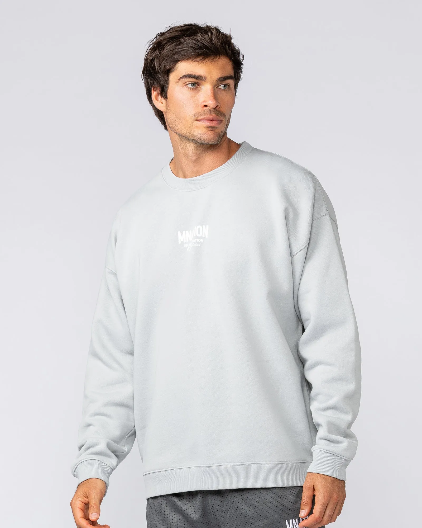 Heritage Crew Pullover - Light Grey