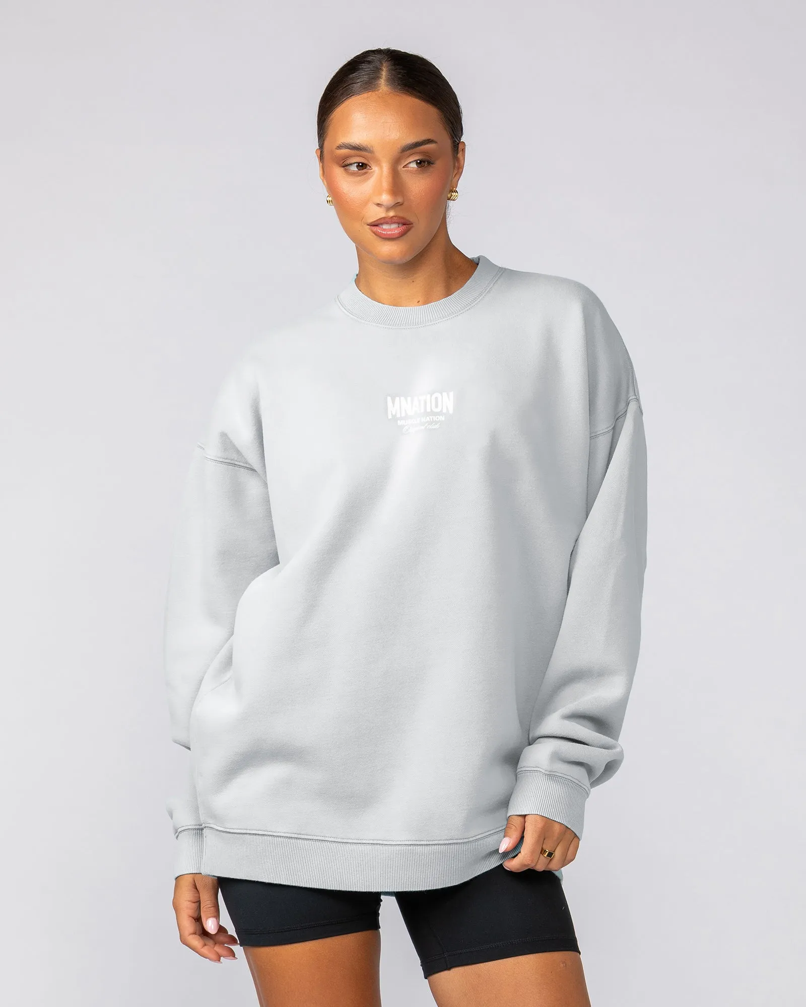 Heritage Crew Pullover - Light Grey