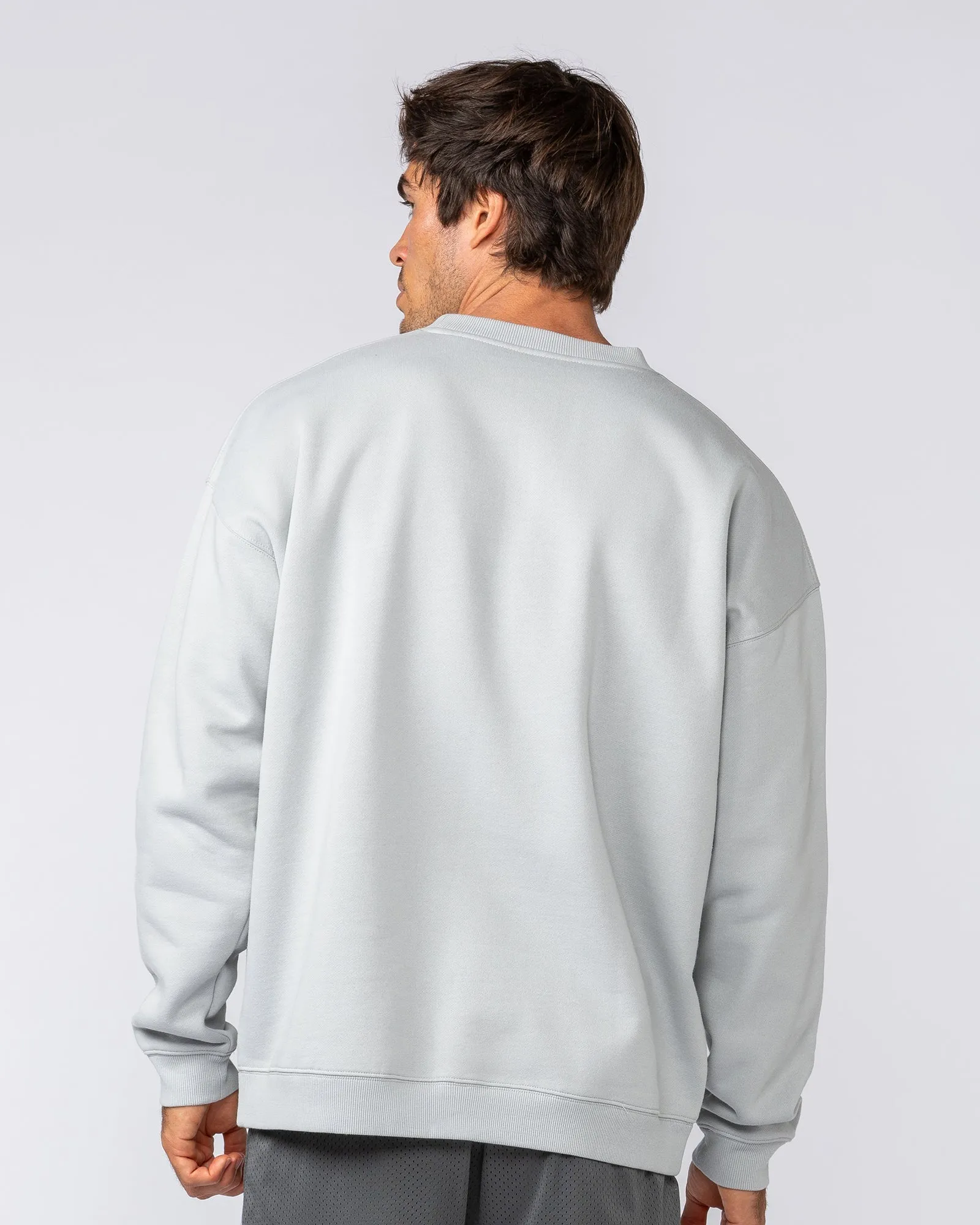 Heritage Crew Pullover - Light Grey