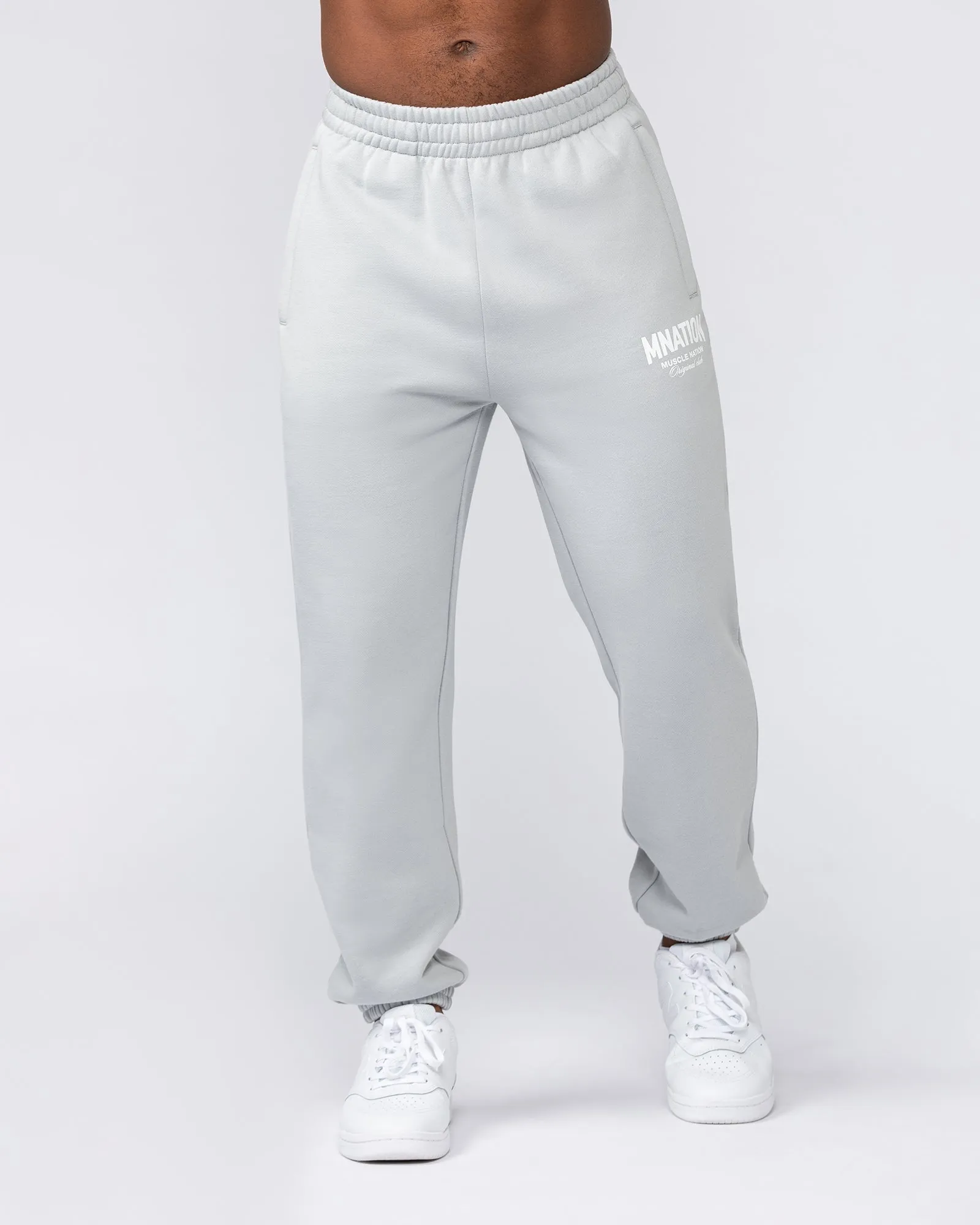 Heritage Trackies - Light Grey