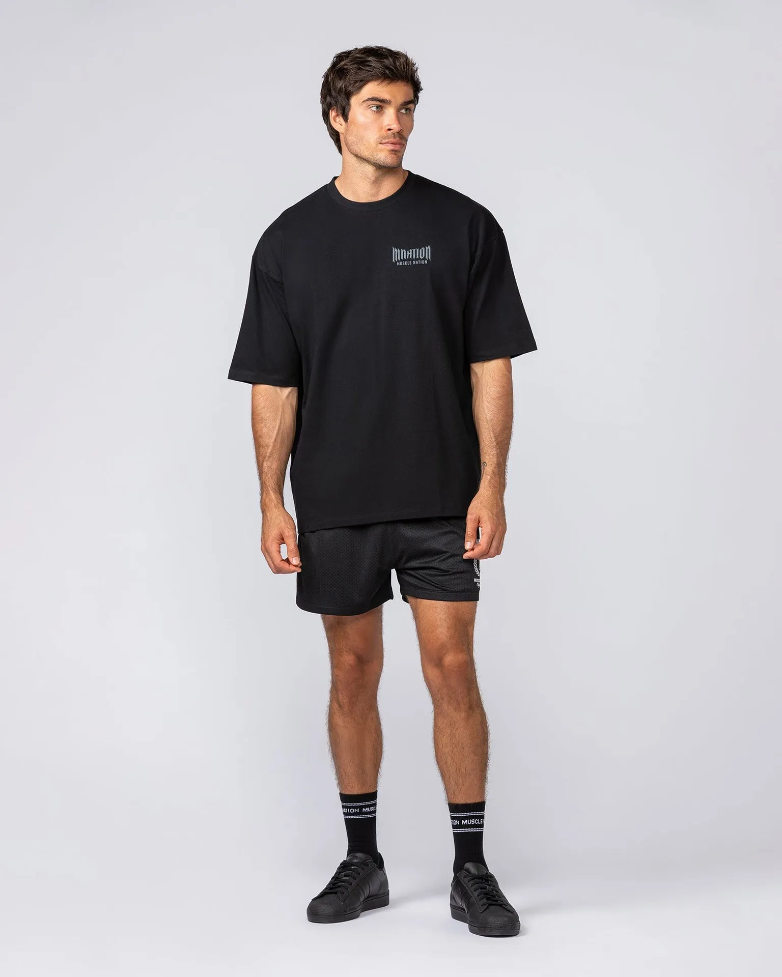Honour Oversized Tee - Black