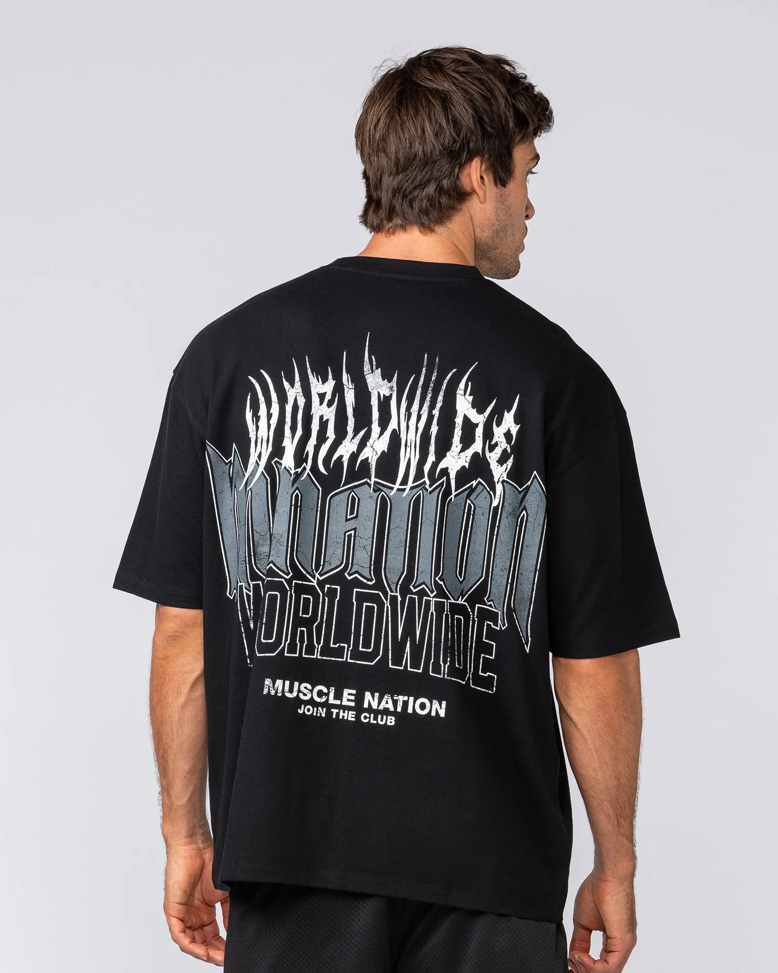 Honour Oversized Tee - Black