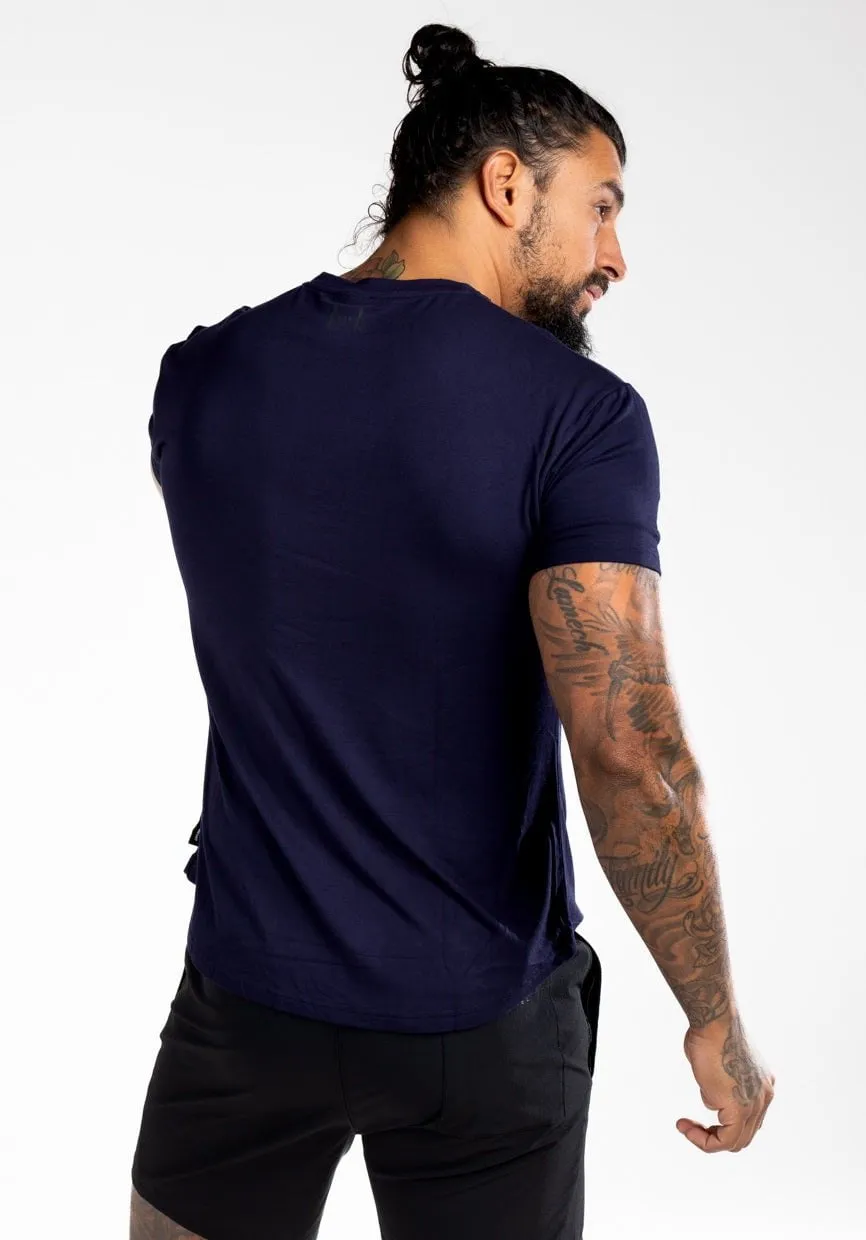 Humble Training Tee - Indigo