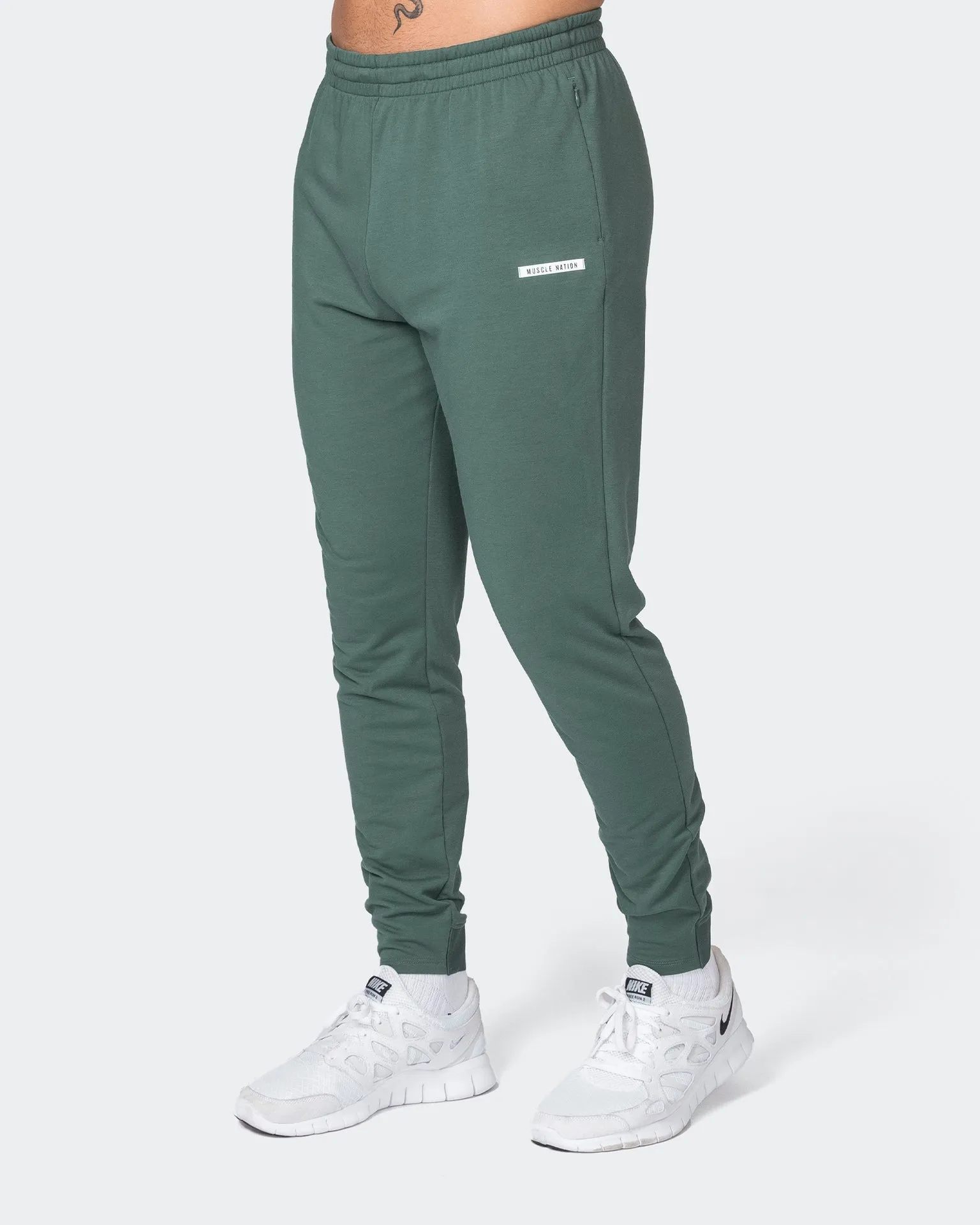 Legacy Training Tapered Joggers - Olive Smoke