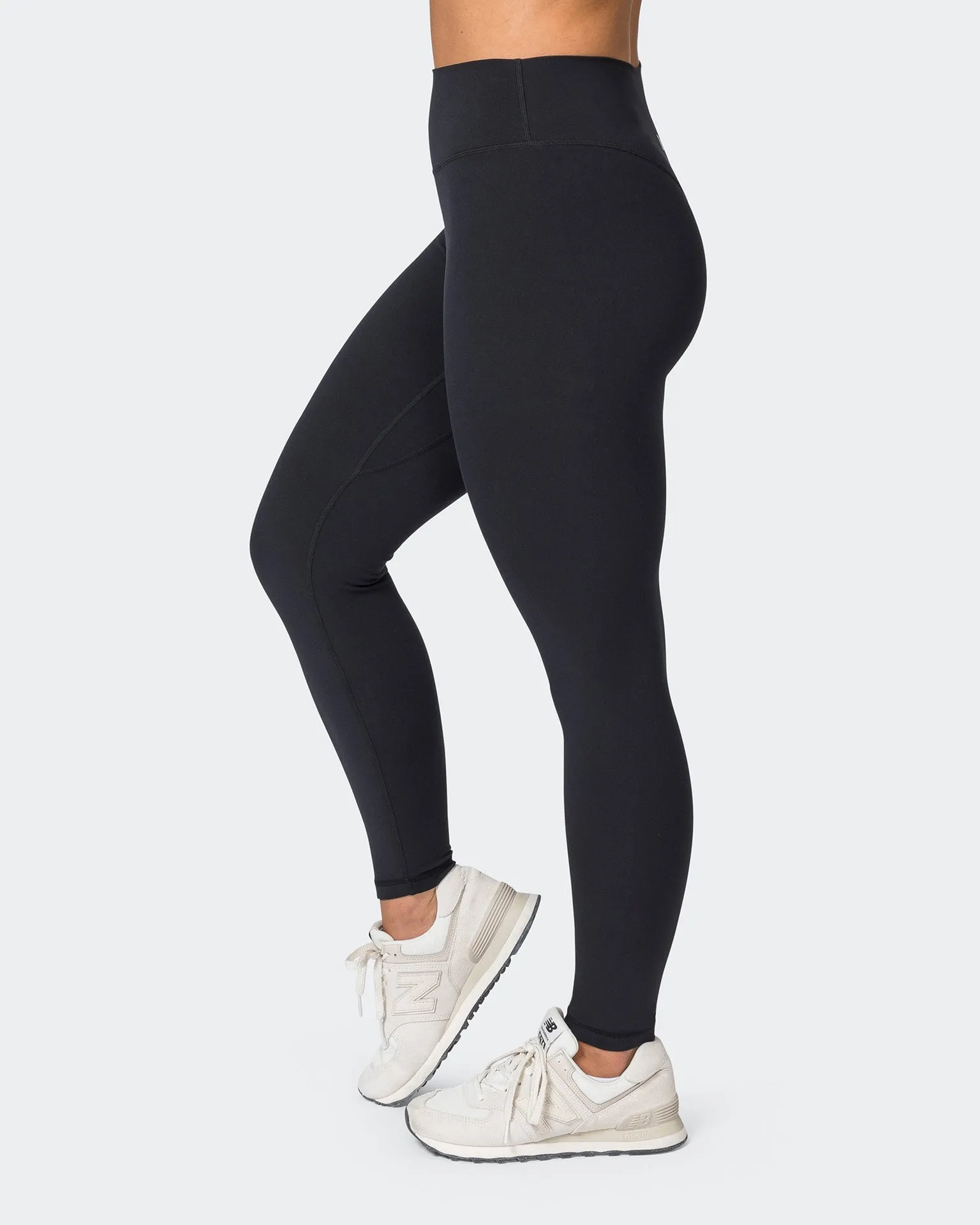 Liberty Zero Rise Ankle Length Leggings - Black