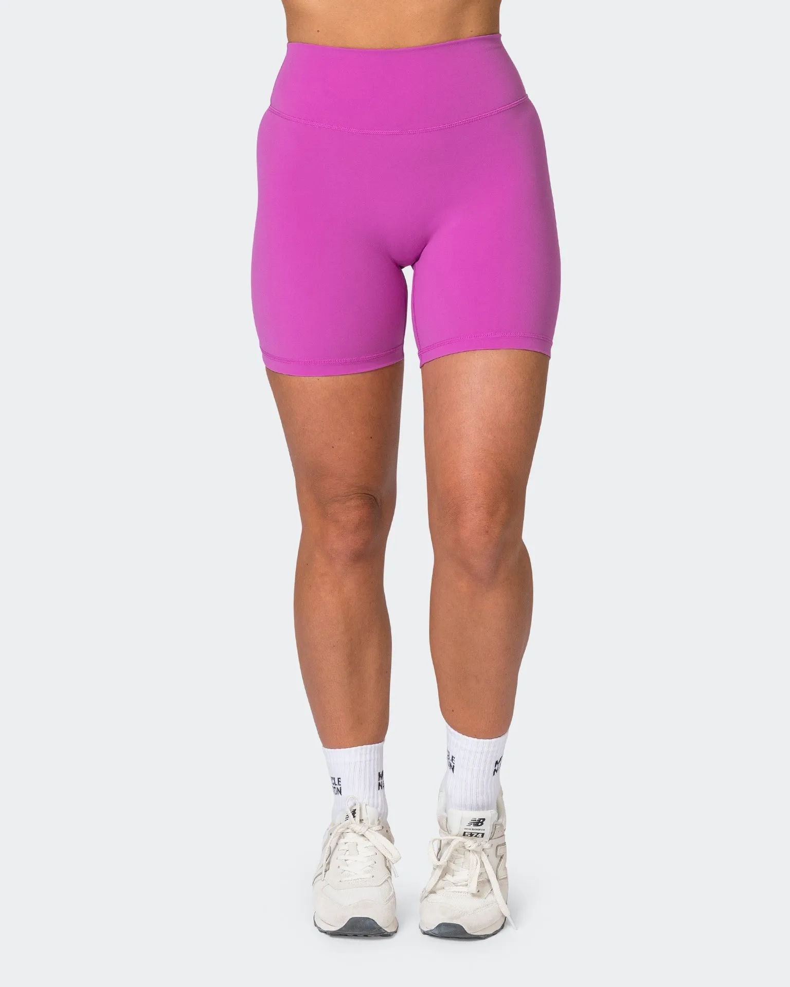 Liberty Zero Rise Bike Shorts - Dahlia