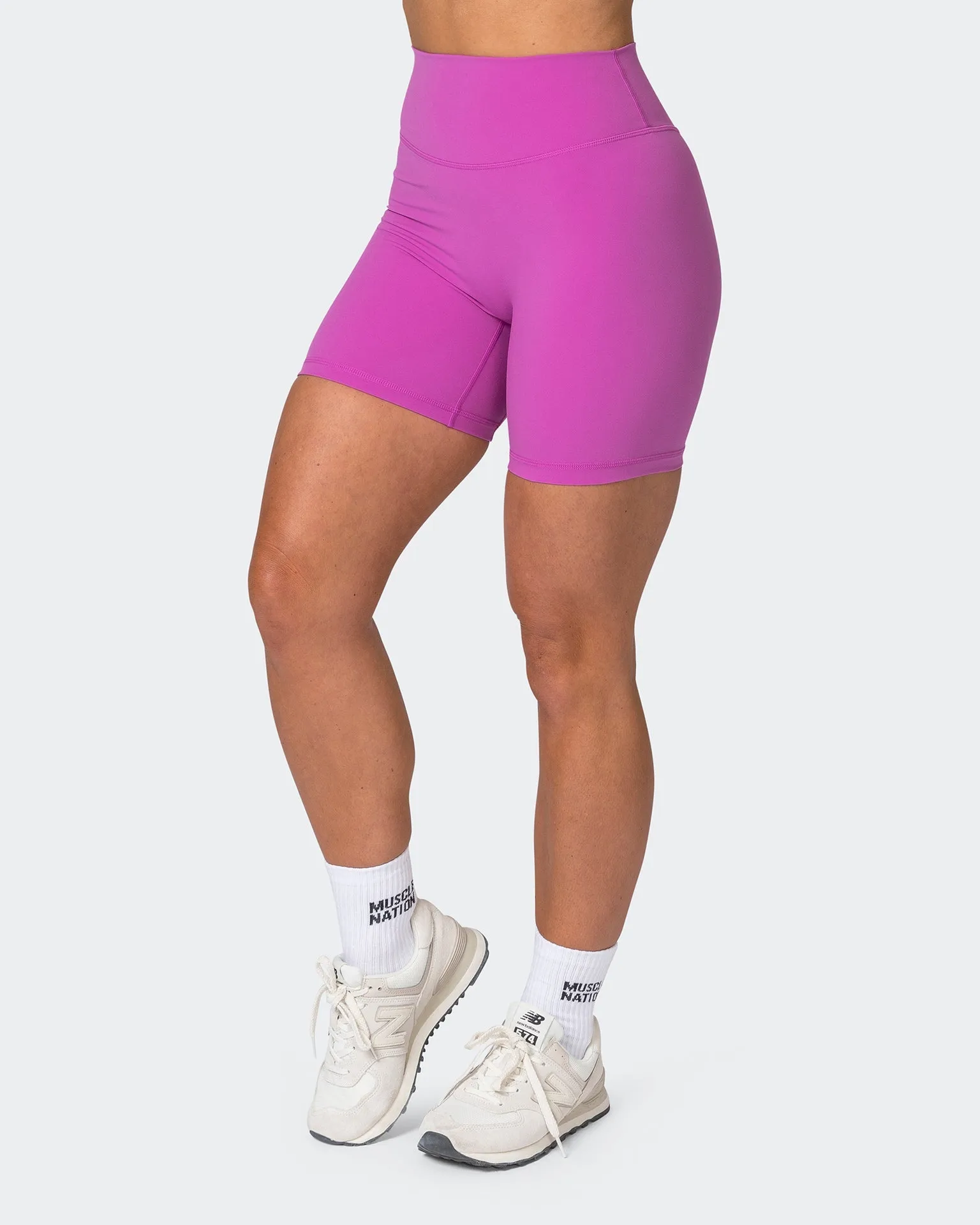 Liberty Zero Rise Bike Shorts - Dahlia