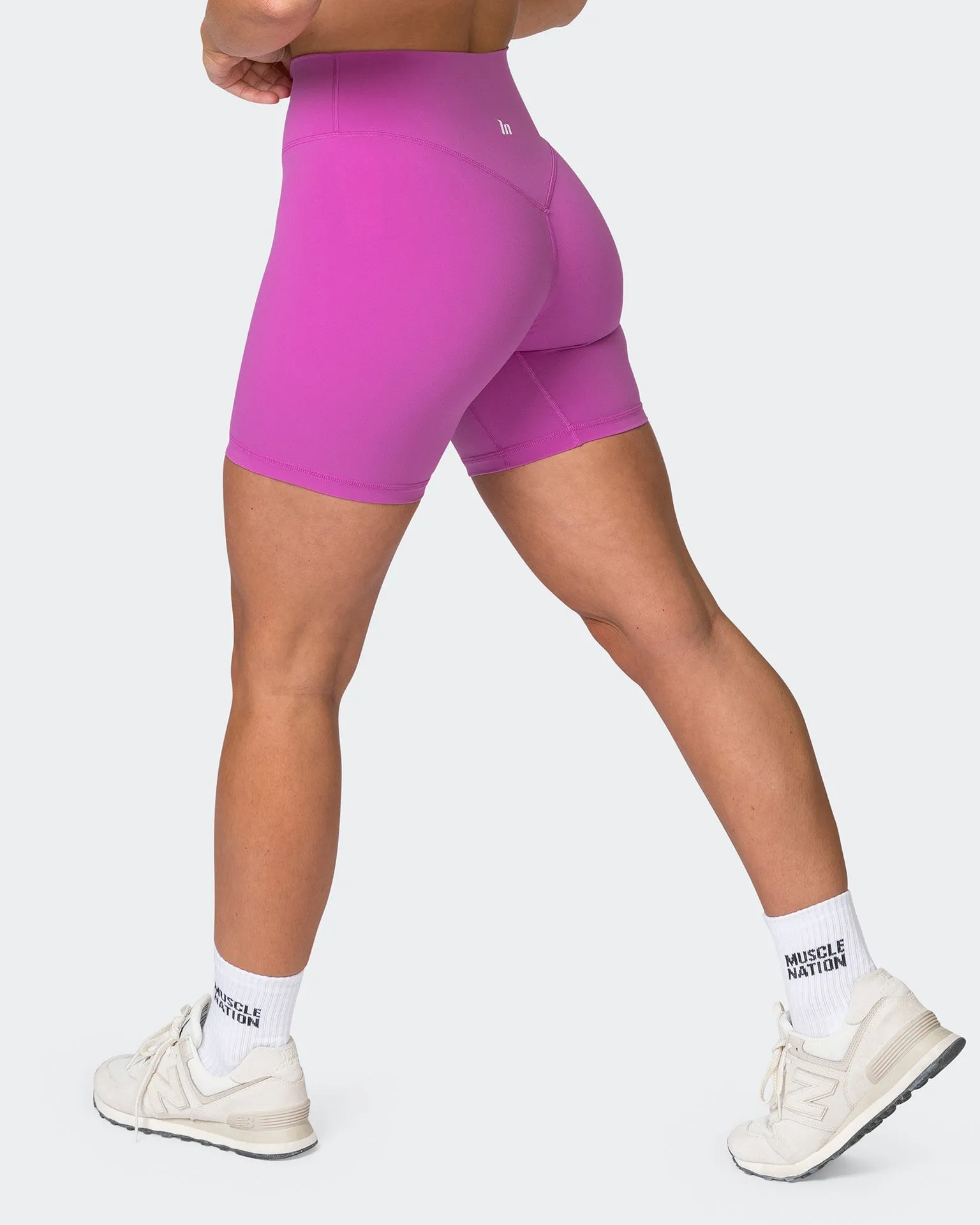 Liberty Zero Rise Bike Shorts - Dahlia