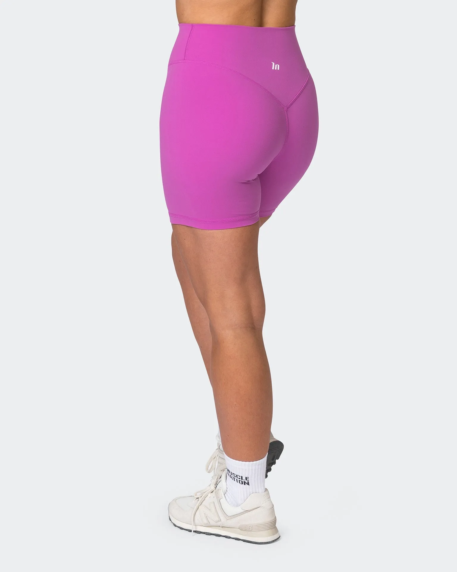 Liberty Zero Rise Bike Shorts - Dahlia