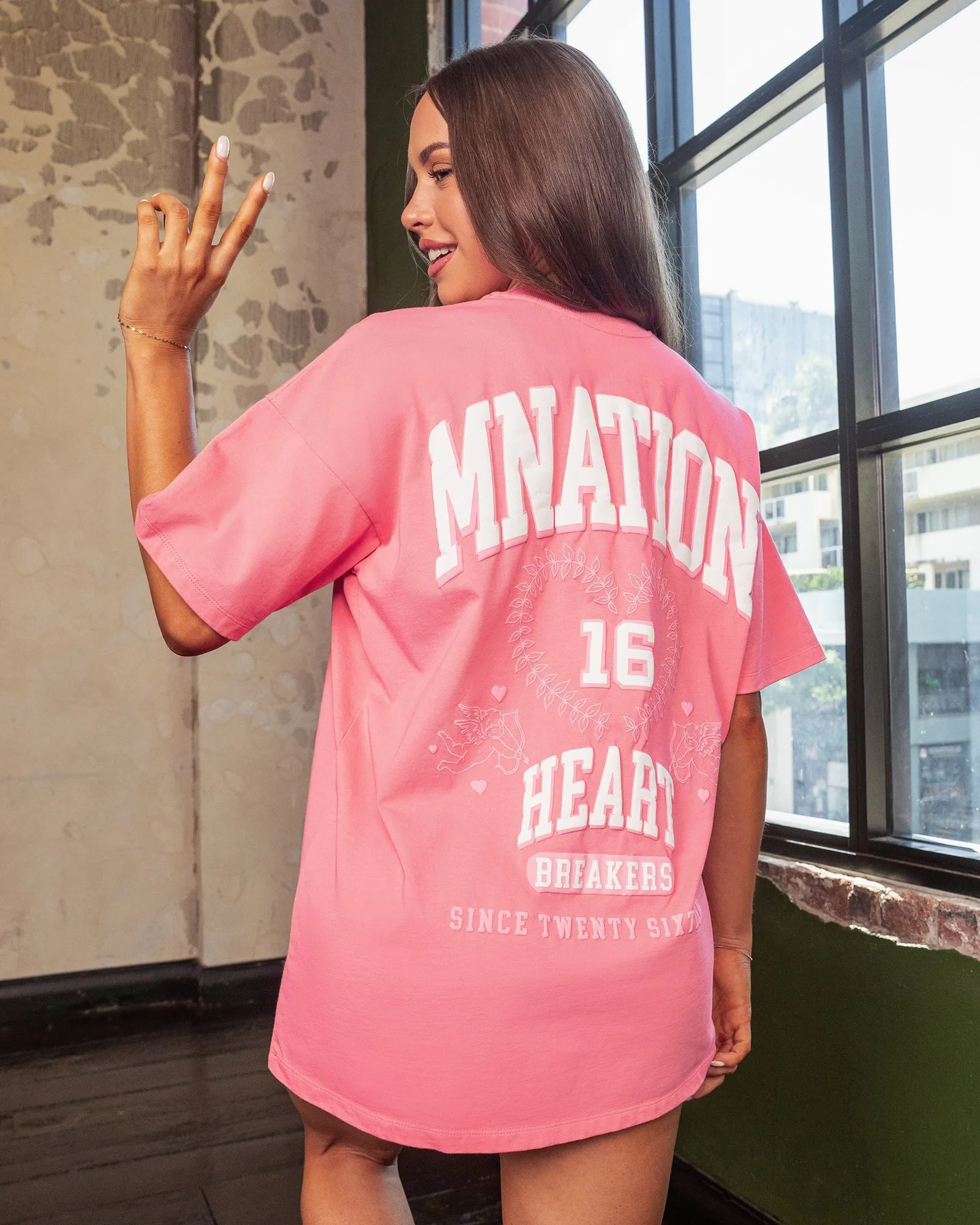 Lovers Oversized Tee - Calypso