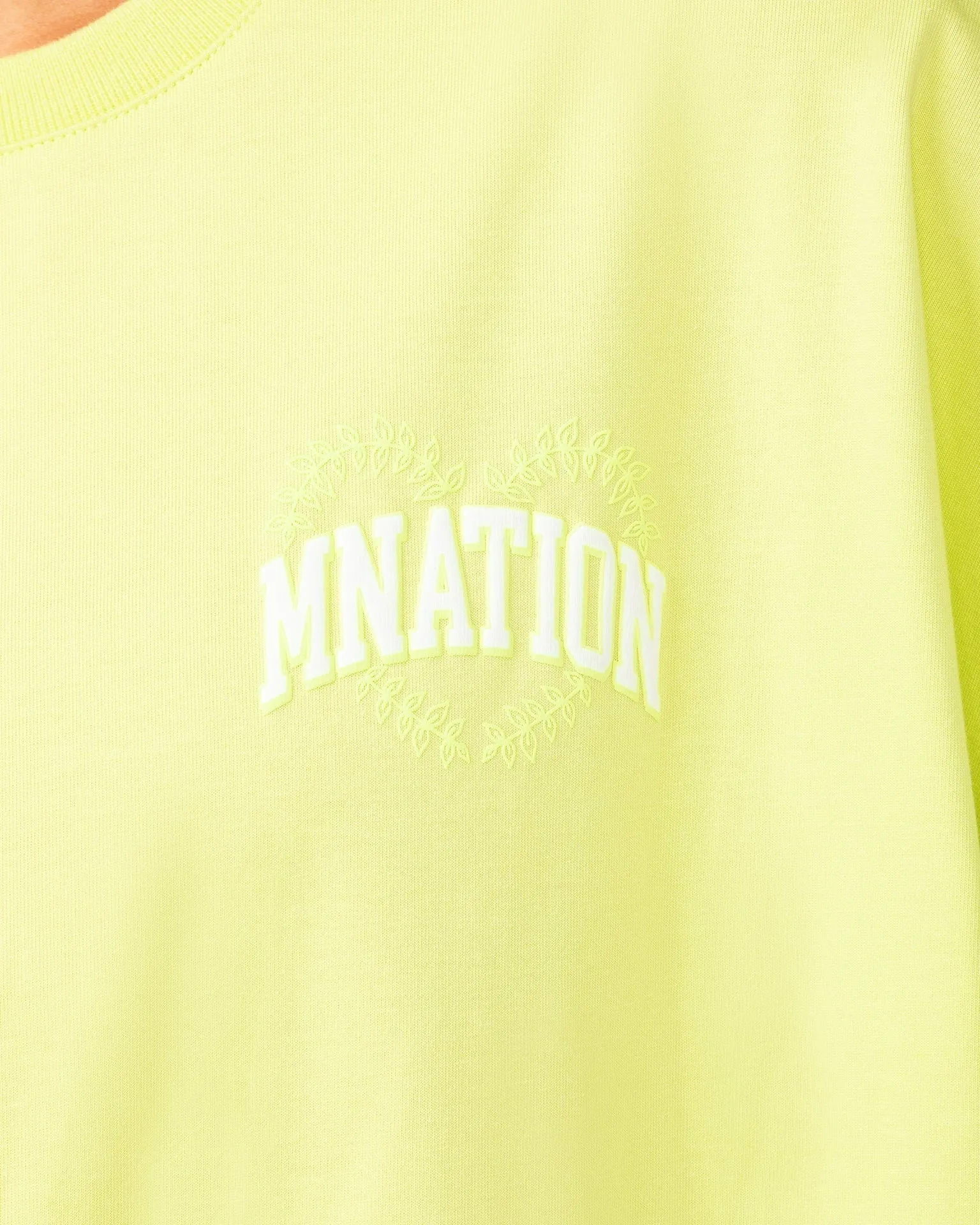 Lovers Oversized Tee - Limeade