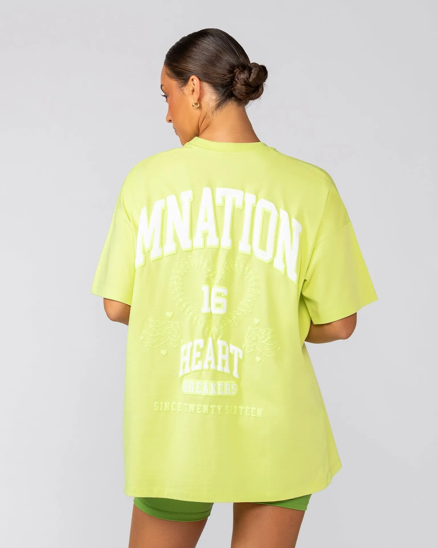 Lovers Oversized Tee - Limeade