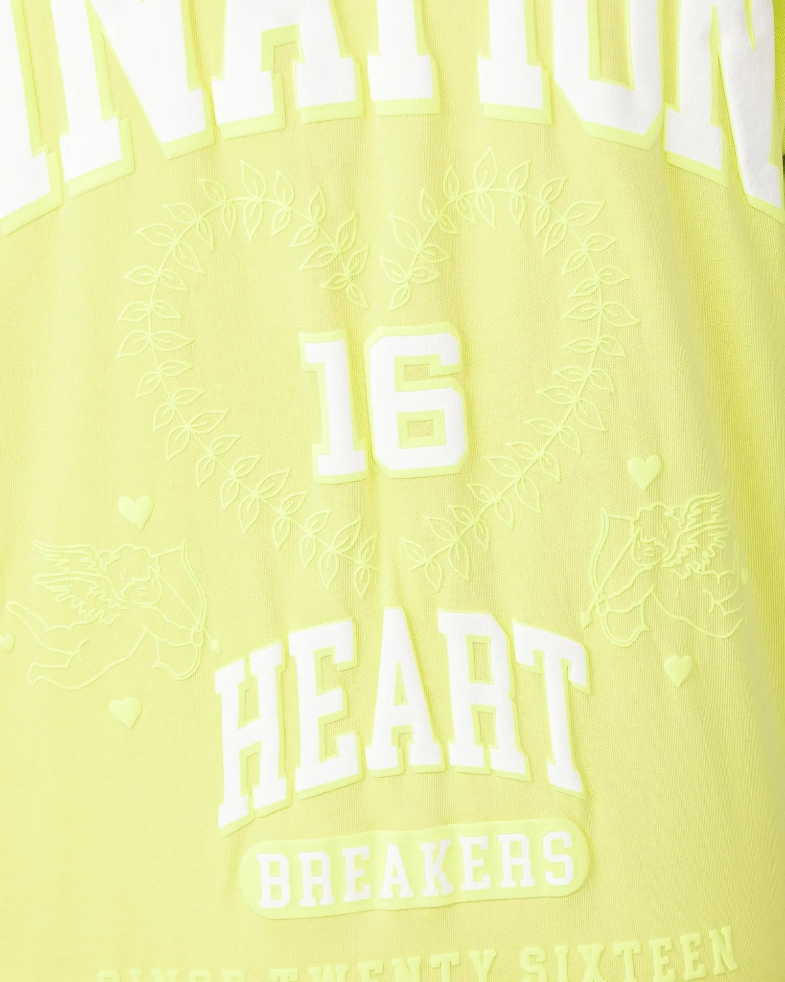 Lovers Oversized Tee - Limeade