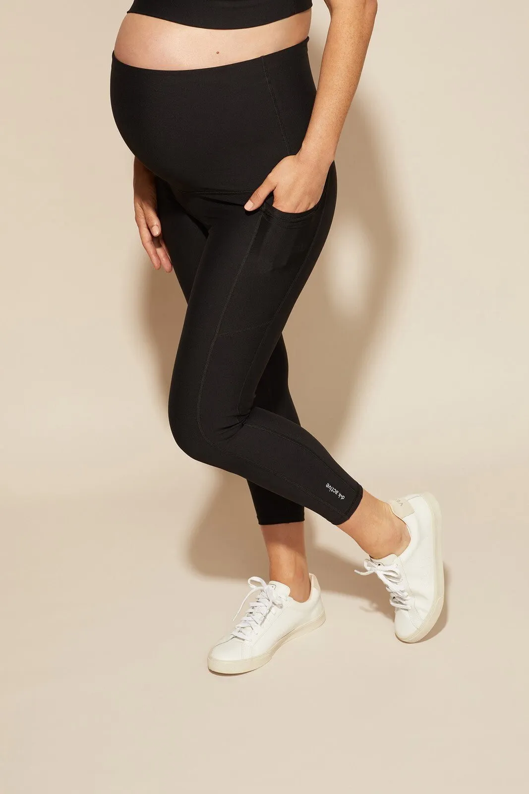 Lunar Maternity 7/8 Tight - Black
