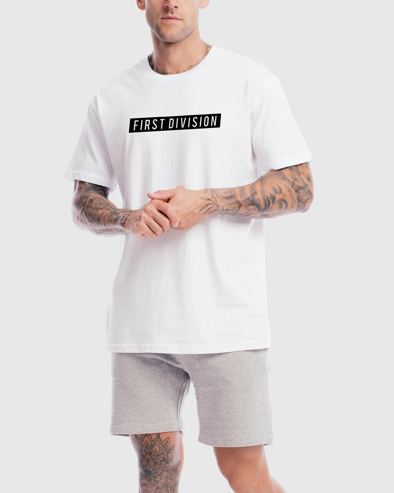 Mens Box Tee - White